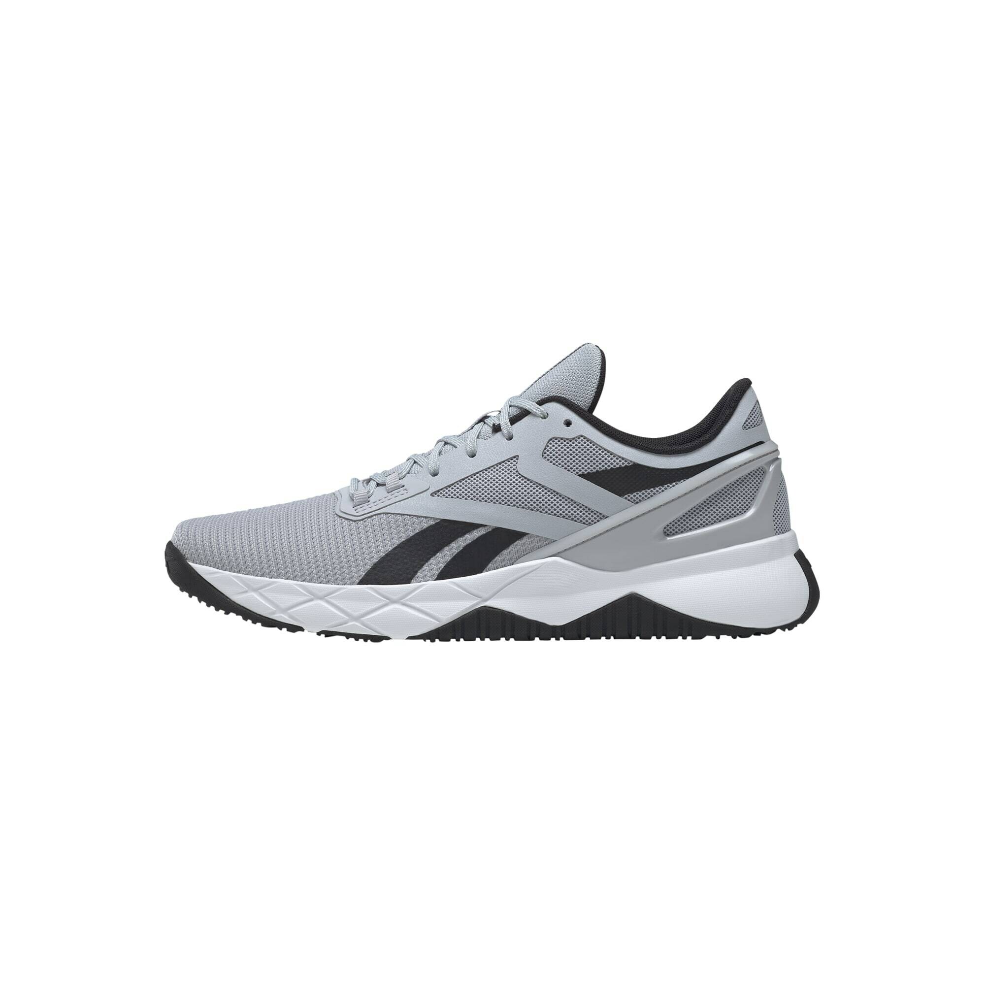 REEBOK Sportiniai batai 'Nanoflex TR'  pilka / juoda / balta