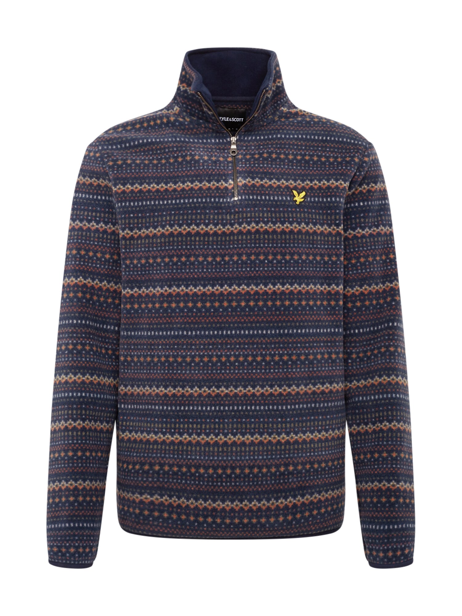 Lyle & Scott Megztinis 'Fairisle'  tamsiai mėlyna / mišrios spalvos