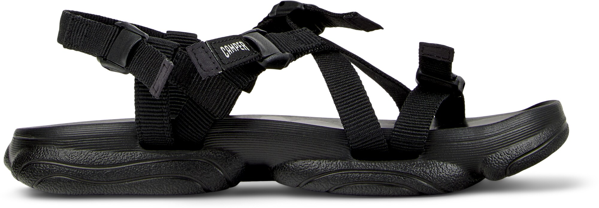 CAMPER Sandalias con hebilla ' Karst ' negro – imagen 2
