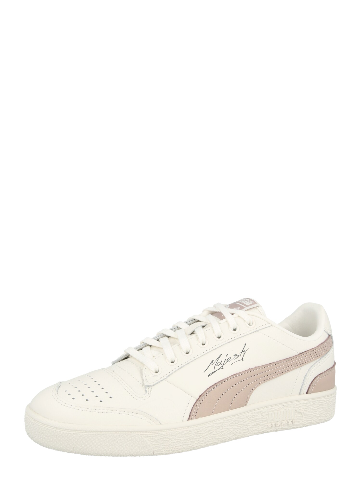 PUMA Sneaker low 'Majesty'  maro mokka / negru / alb