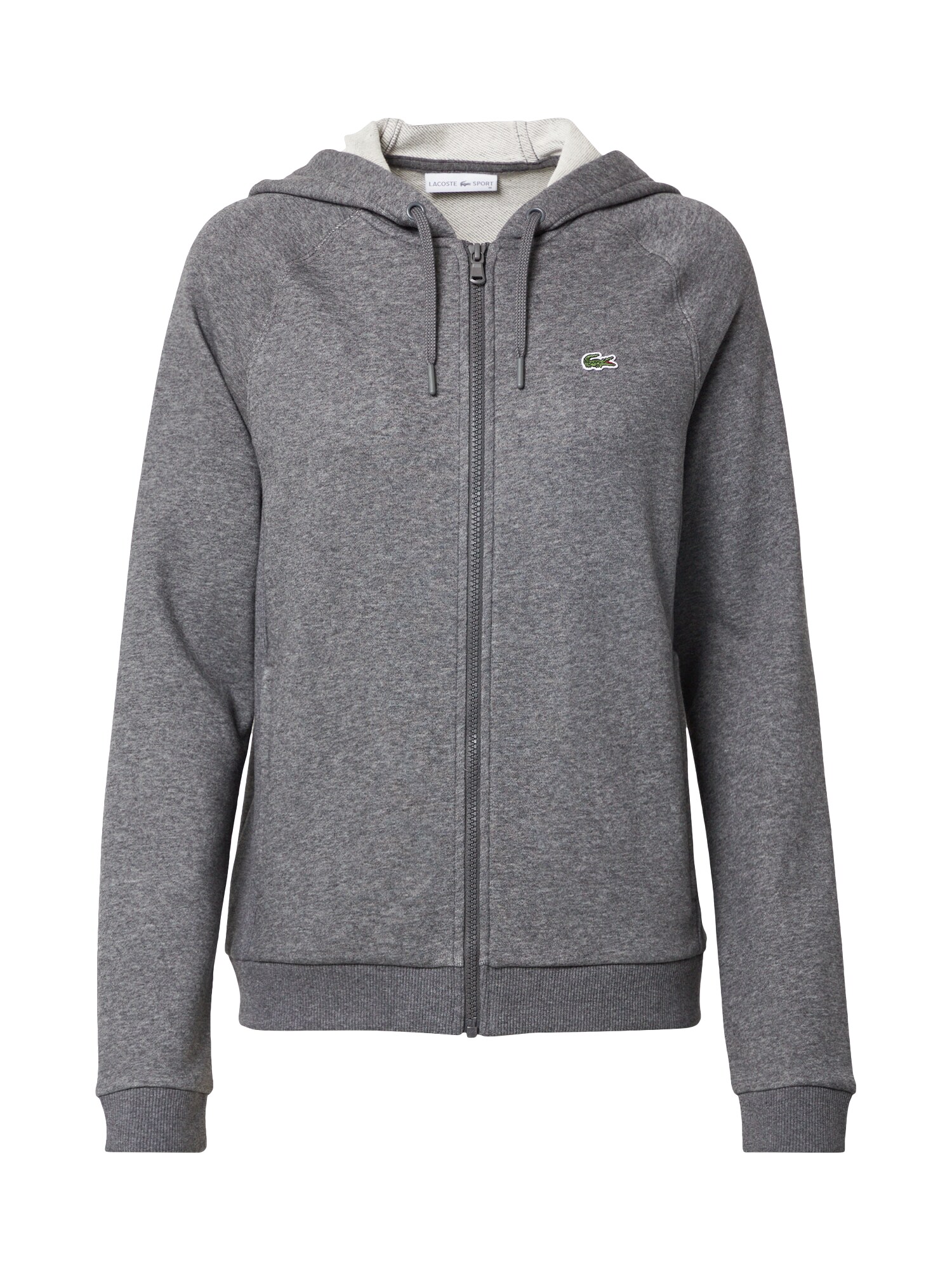 LACOSTE Džemperis  margai pilka