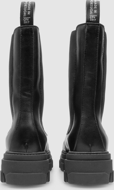 Treasure Black Leather Boots