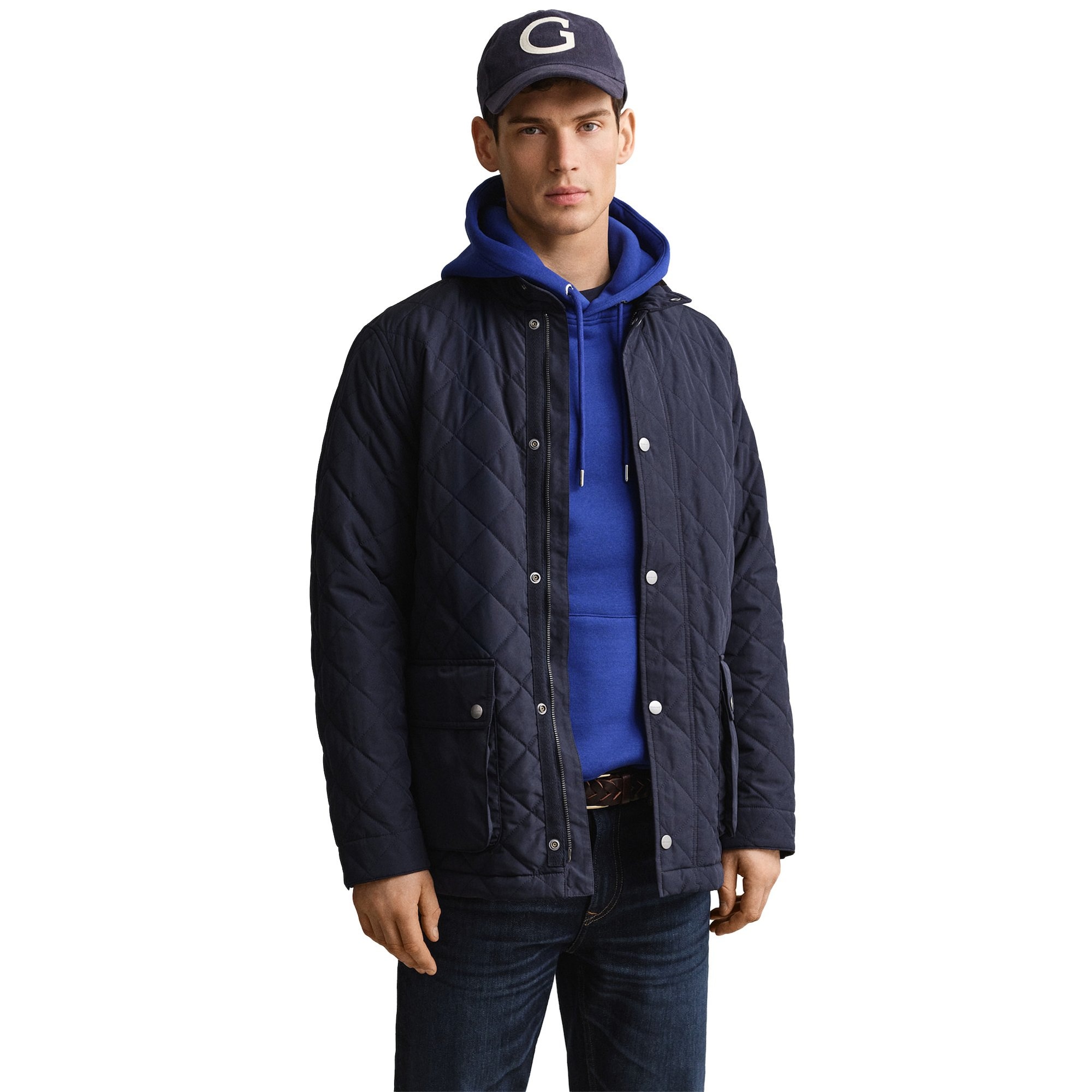 GANT Chaqueta de entretiempo 'Classic'  navy – imagen 4