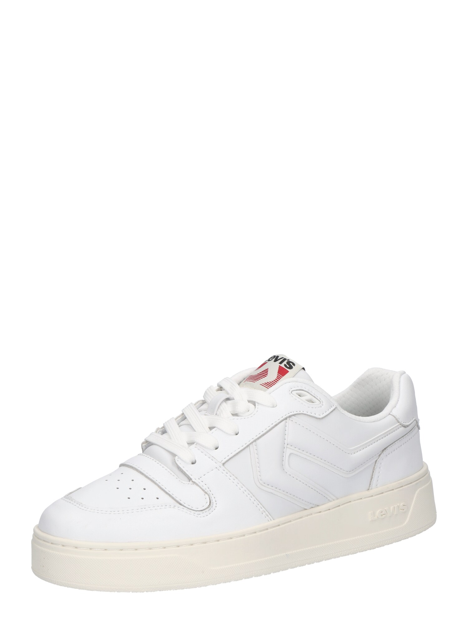 LEVI'S ® Nízke tenisky 'Glide'  rubínová / čierna / biela