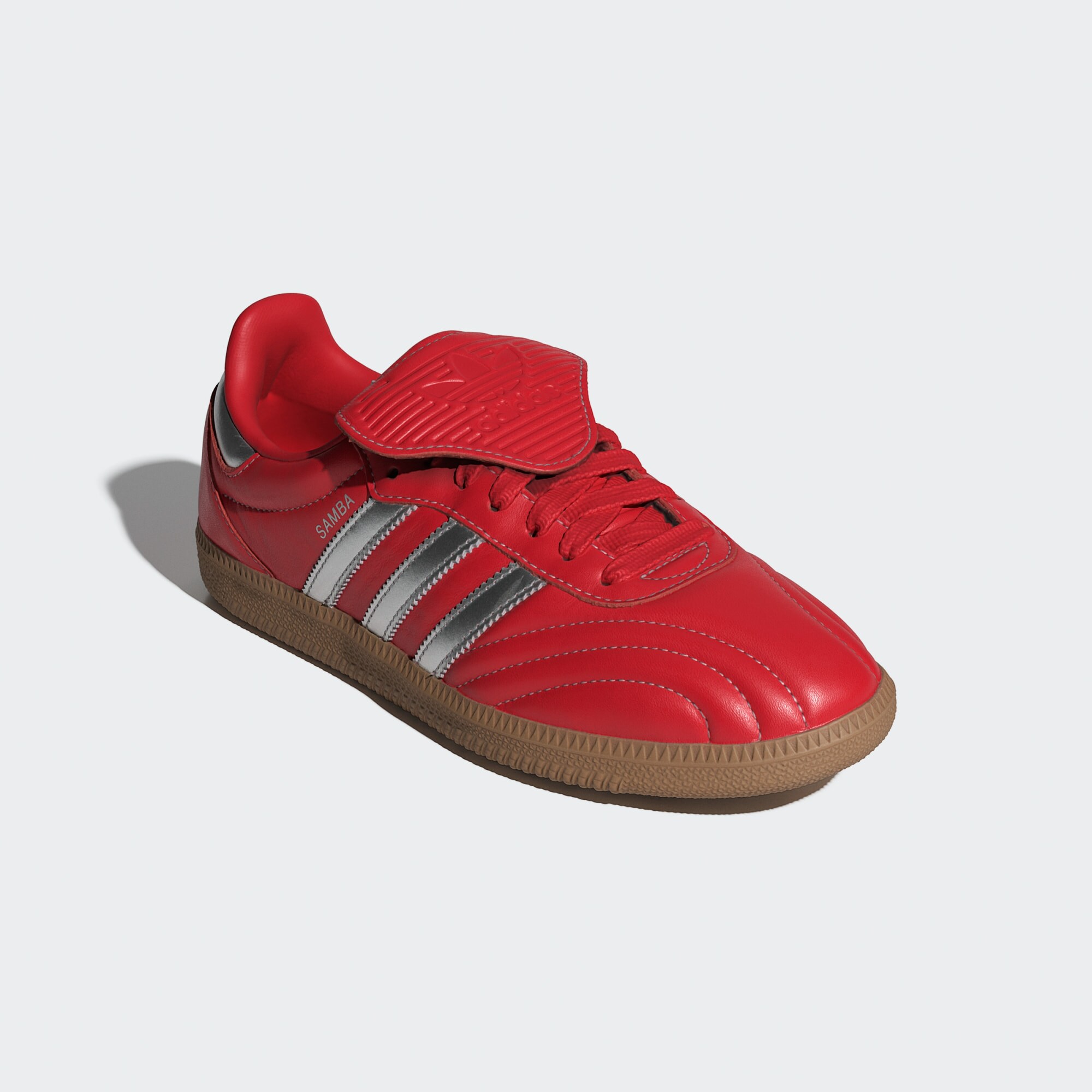 ADIDAS ORIGINALS Nízke tenisky 'Samba' červená / strieborná (obrázok 5)