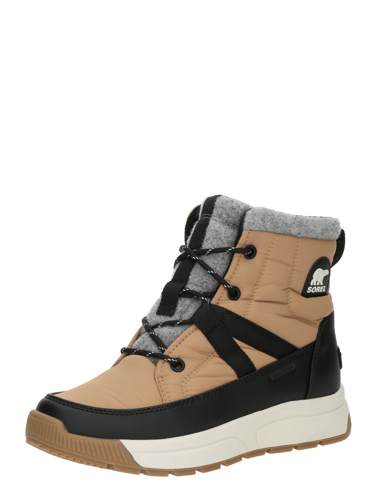 SOREL Bocanci de zăpadă WHITNEY III  maro cappuccino / gri amestecat / negru