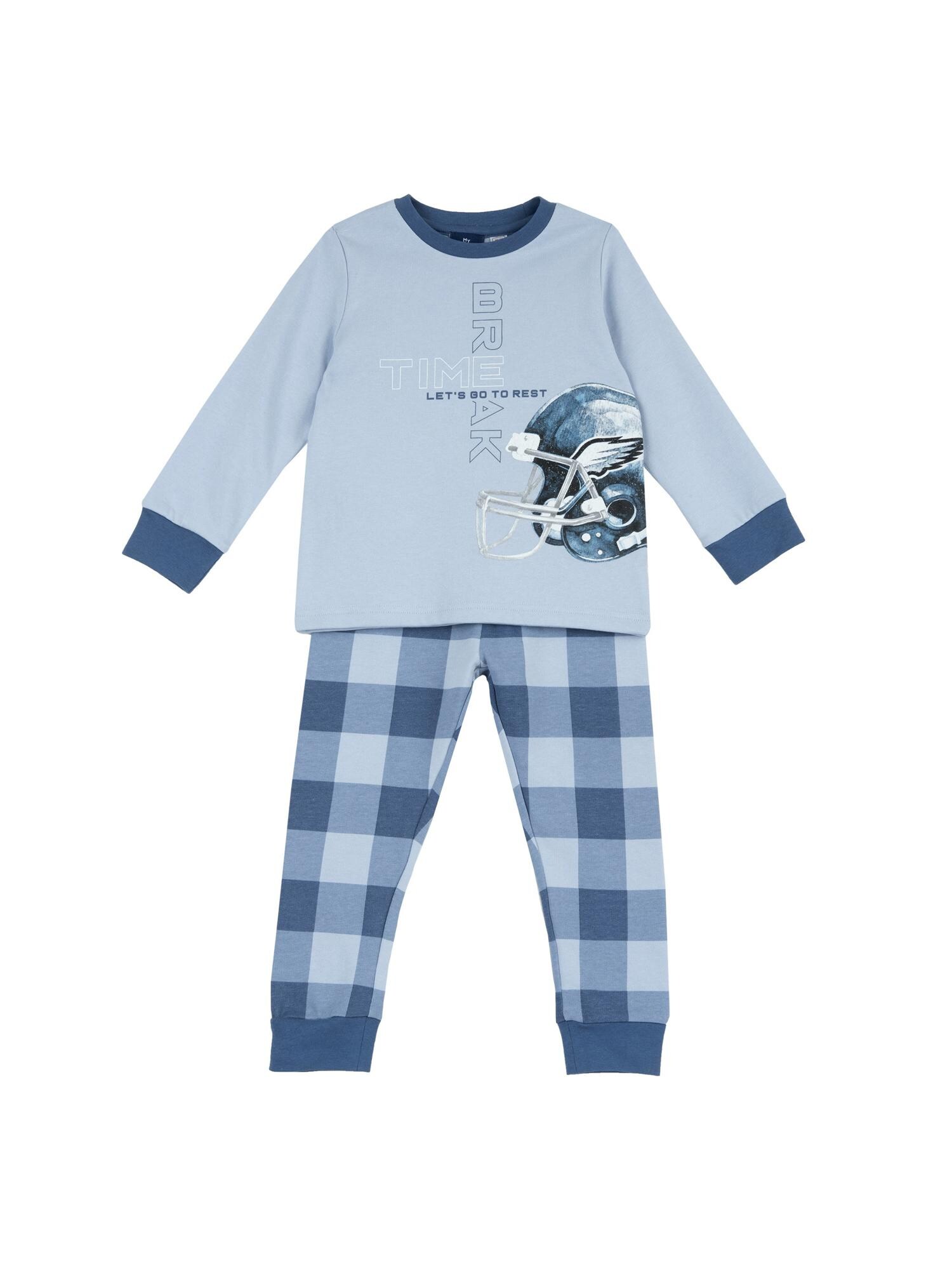 Chicco Pijamale safir / opal / albastru deschis / alb