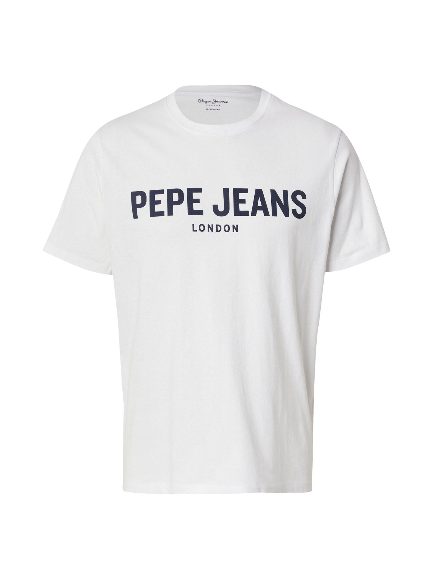 Pepe Jeans Tricou  negru / alb