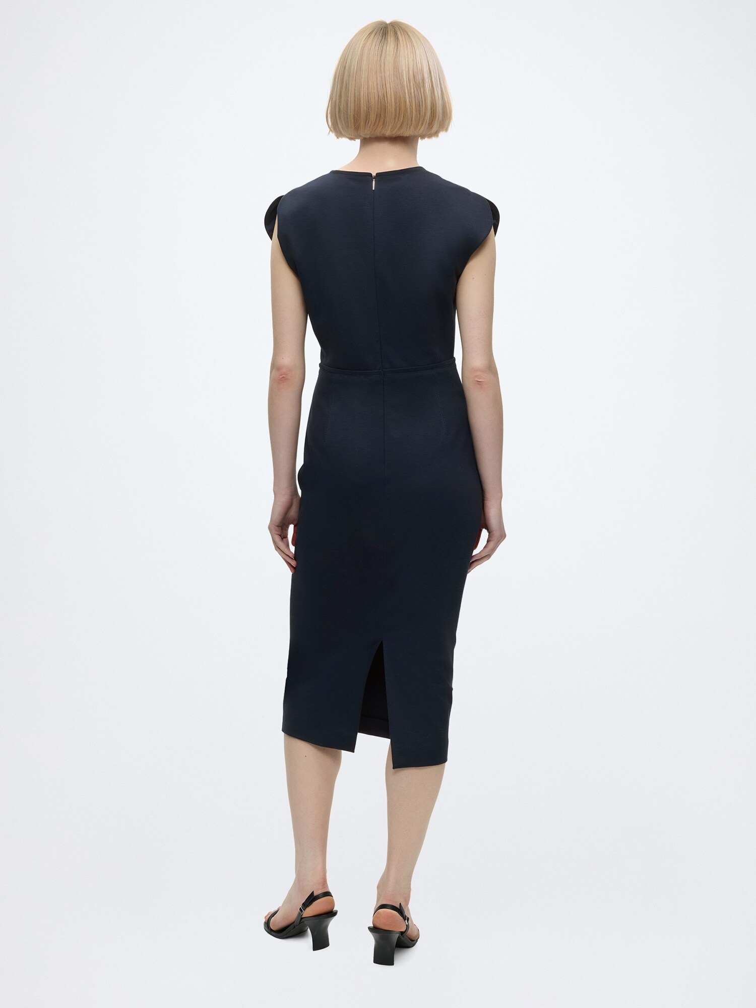 BOSS Vestido de tubo 'Dorlita' azul noche – imagen 3