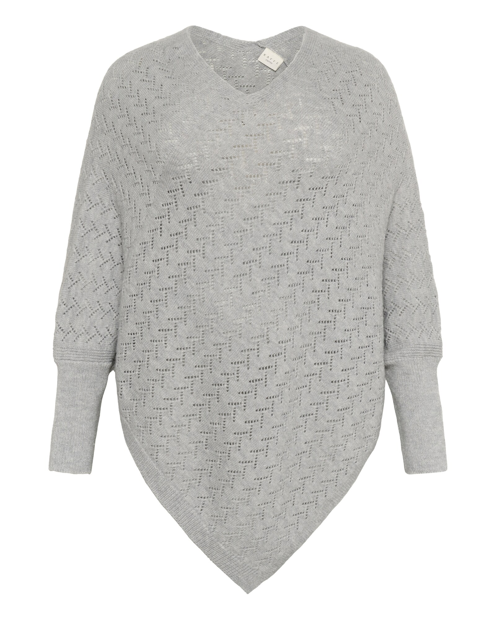 KAFFE CURVE Capă  gri deschis