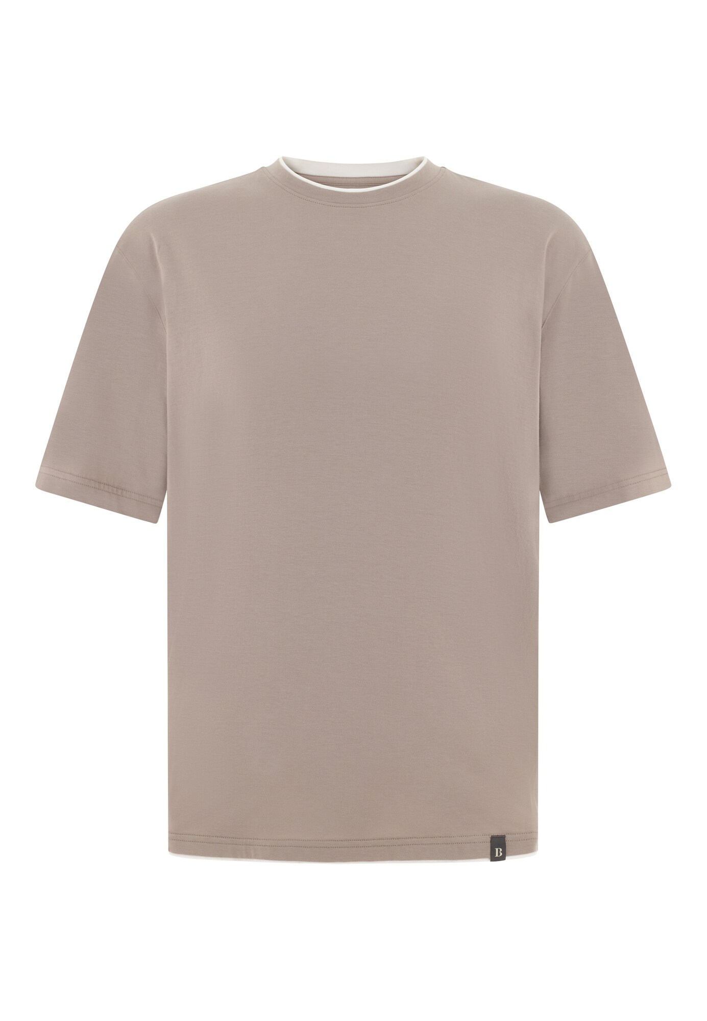 Boggi Milano Tricou  gri taupe