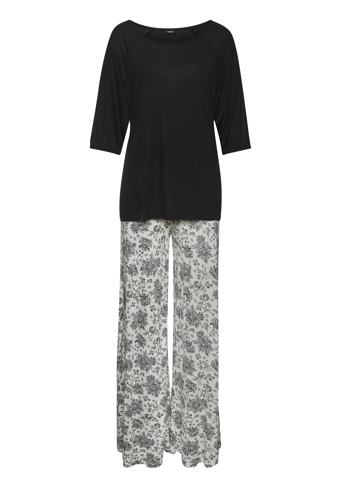 VIVANCE Pijama Dreams   negru / alb