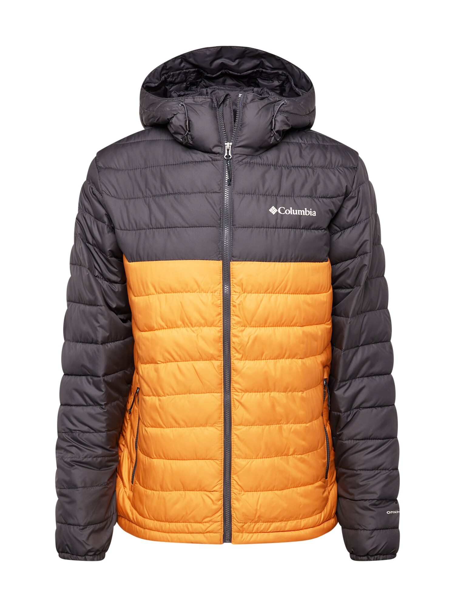 COLUMBIA Outdoorová bunda 'Powder Lite II'  oranžová / čierna