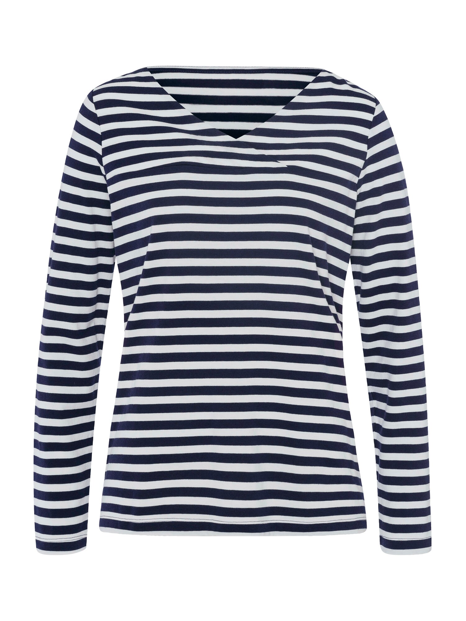 heine Tricou  albastru noapte / alb