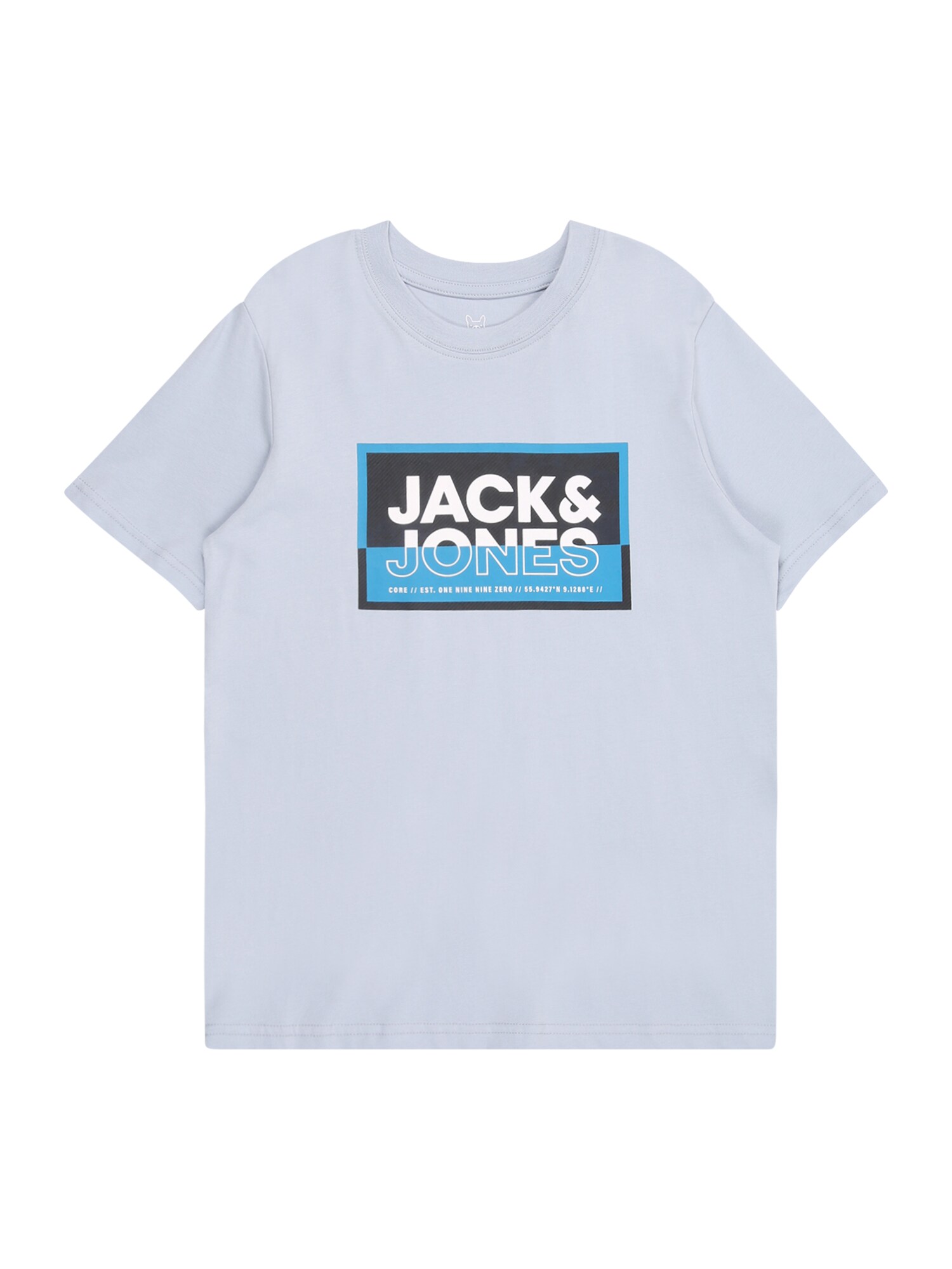 Jack & Jones Junior Póló 'JCOLogan'  éjkék / világoskék / fekete / fehér akciós termékkép 1