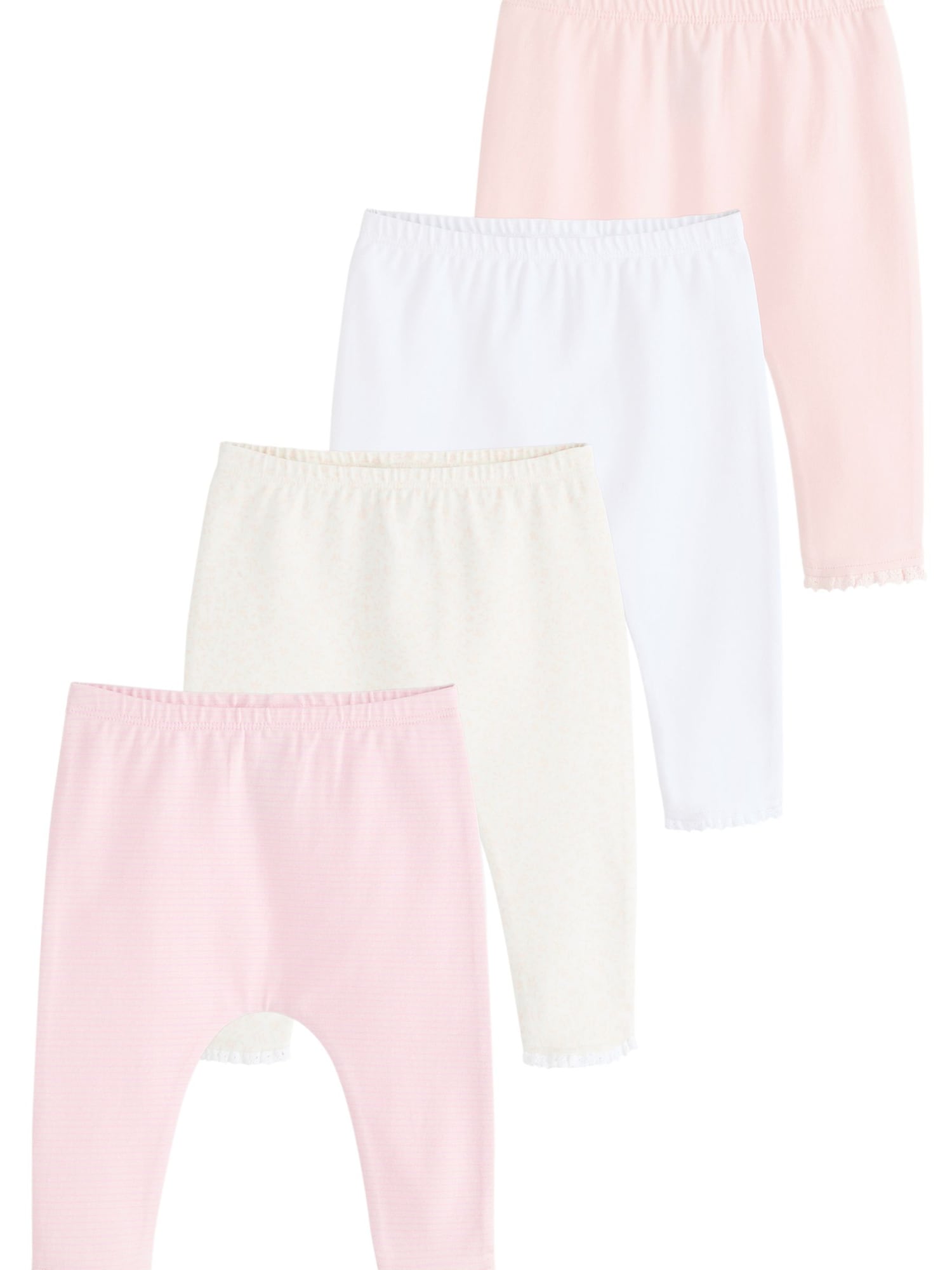 Next Leggings  galben / roz / alb