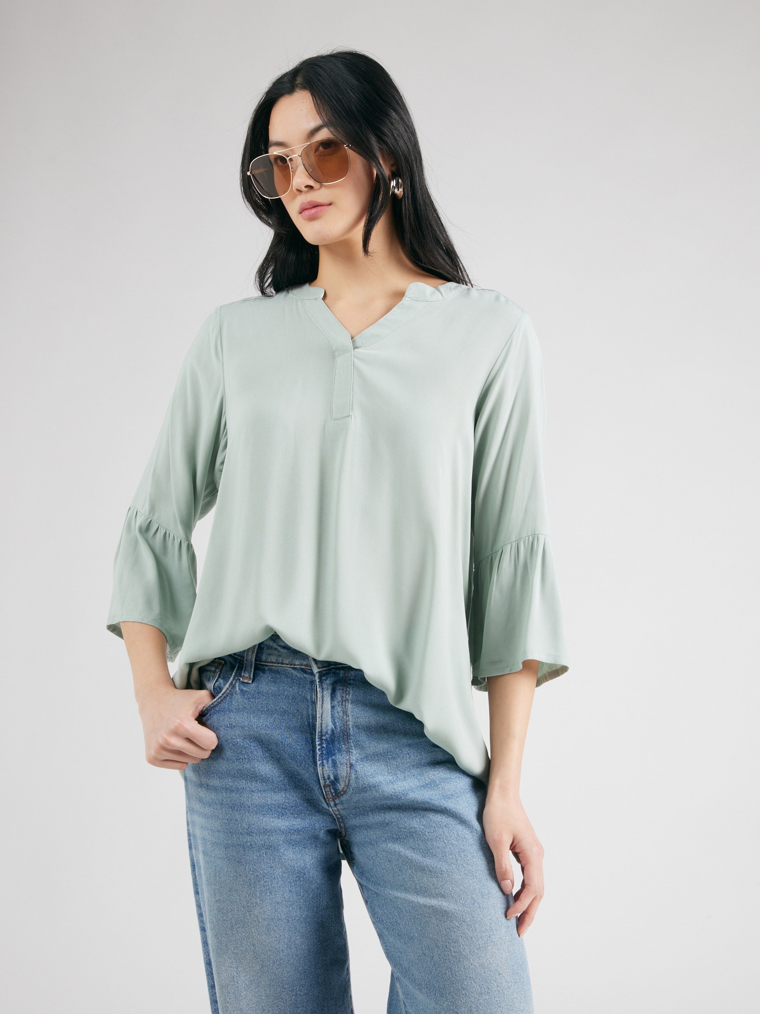 Sublevel Blúz  menta termék 2. képe