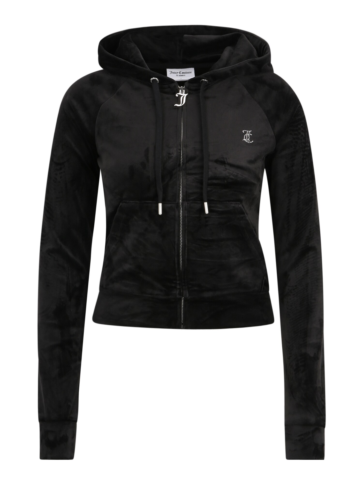Juicy Couture Tall Hanorac MADISON  negru / alb