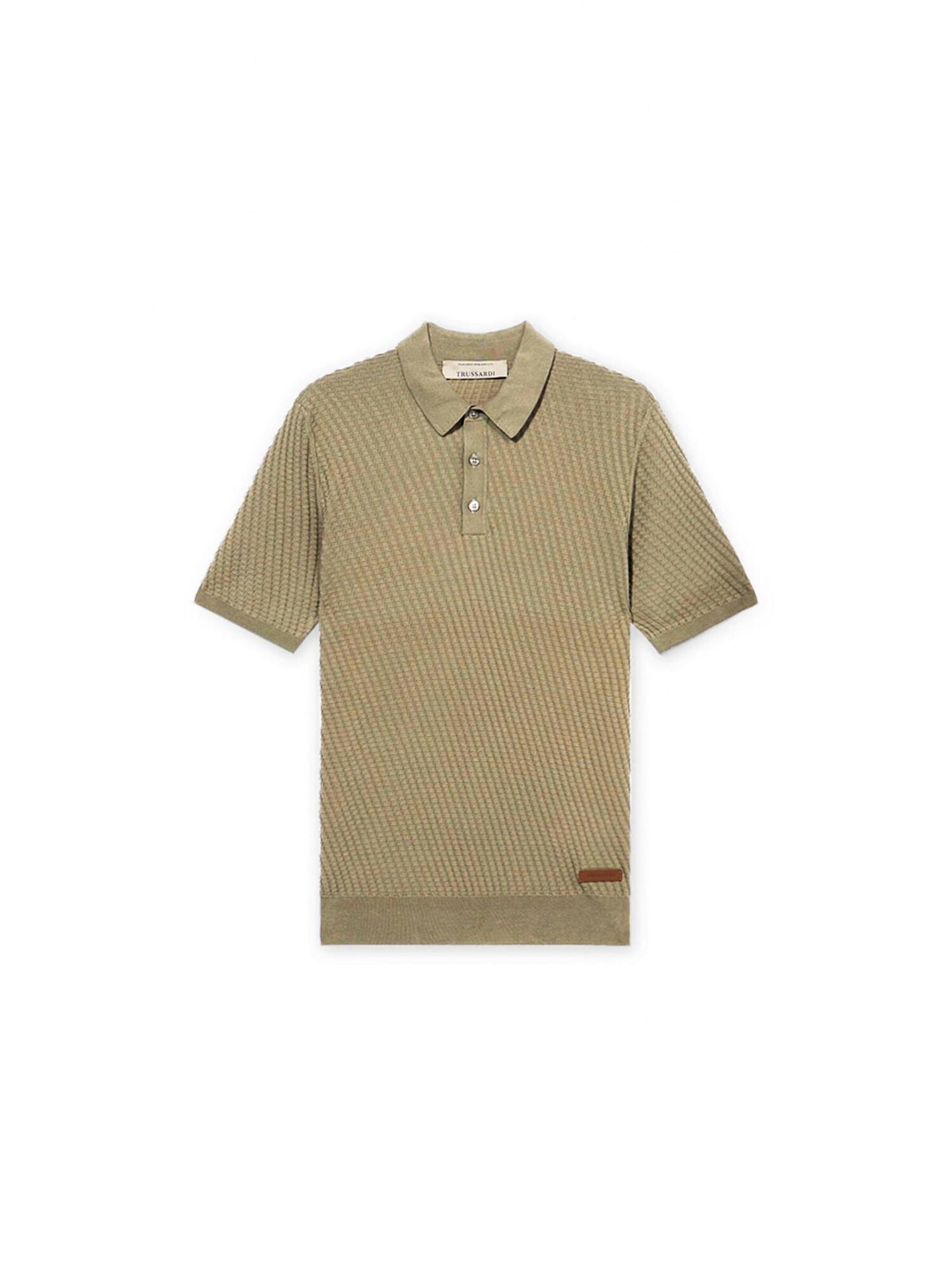 Trussardi Camiseta  verde hierba