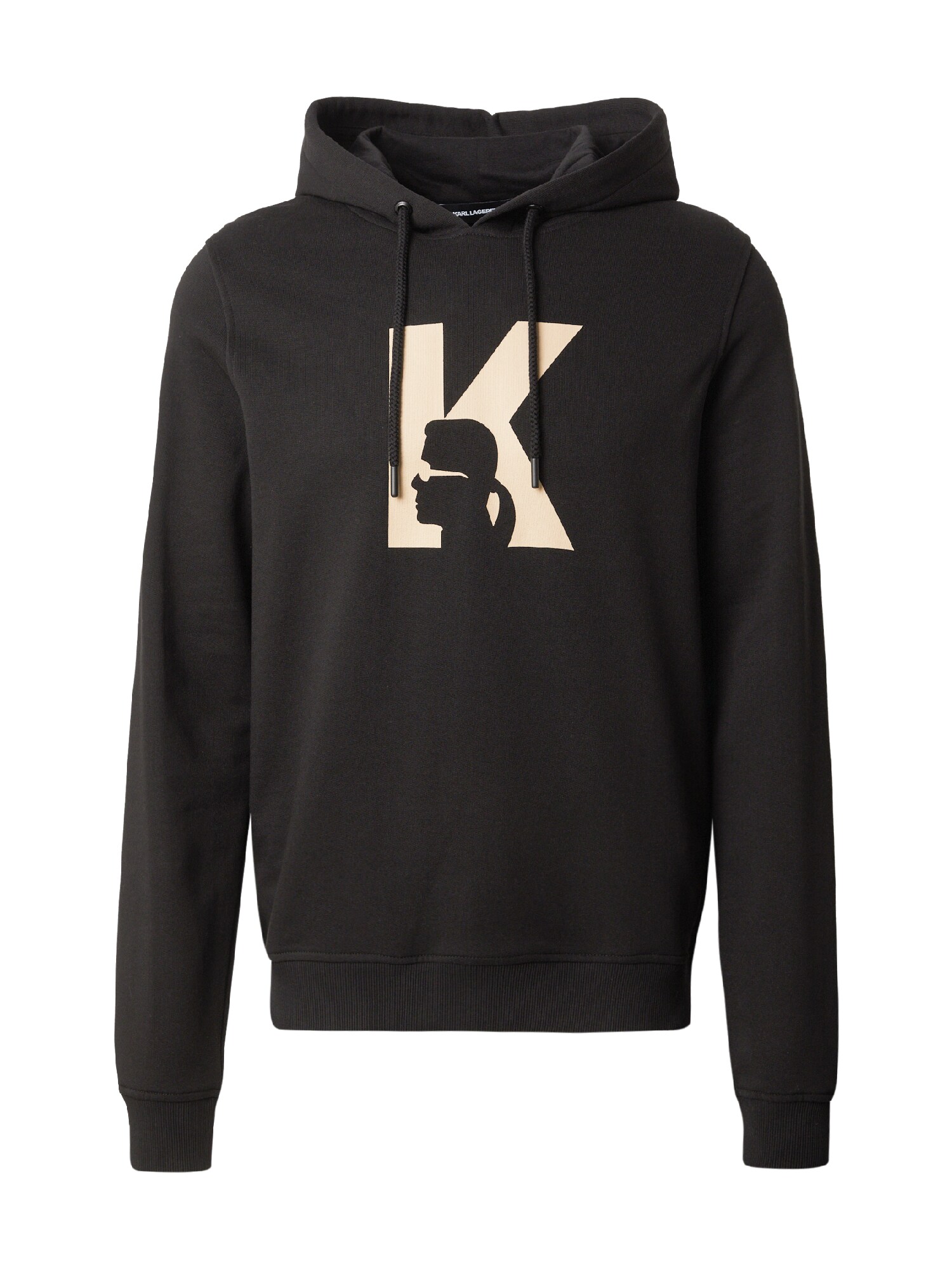 Karl Lagerfeld Sudadera beige / negro – imagen 1