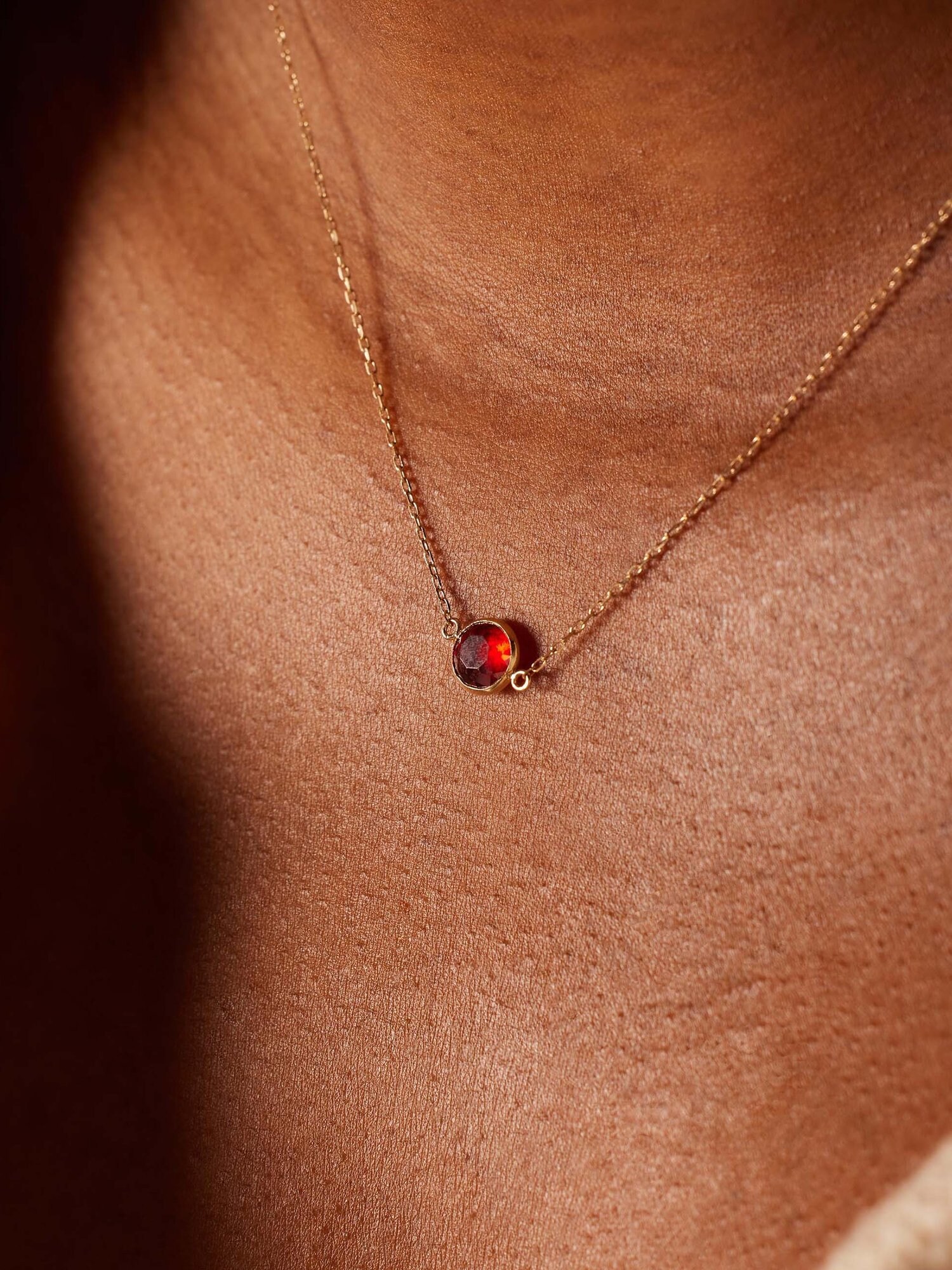 Thumbnail - Lucardi Kette Geburtsstein