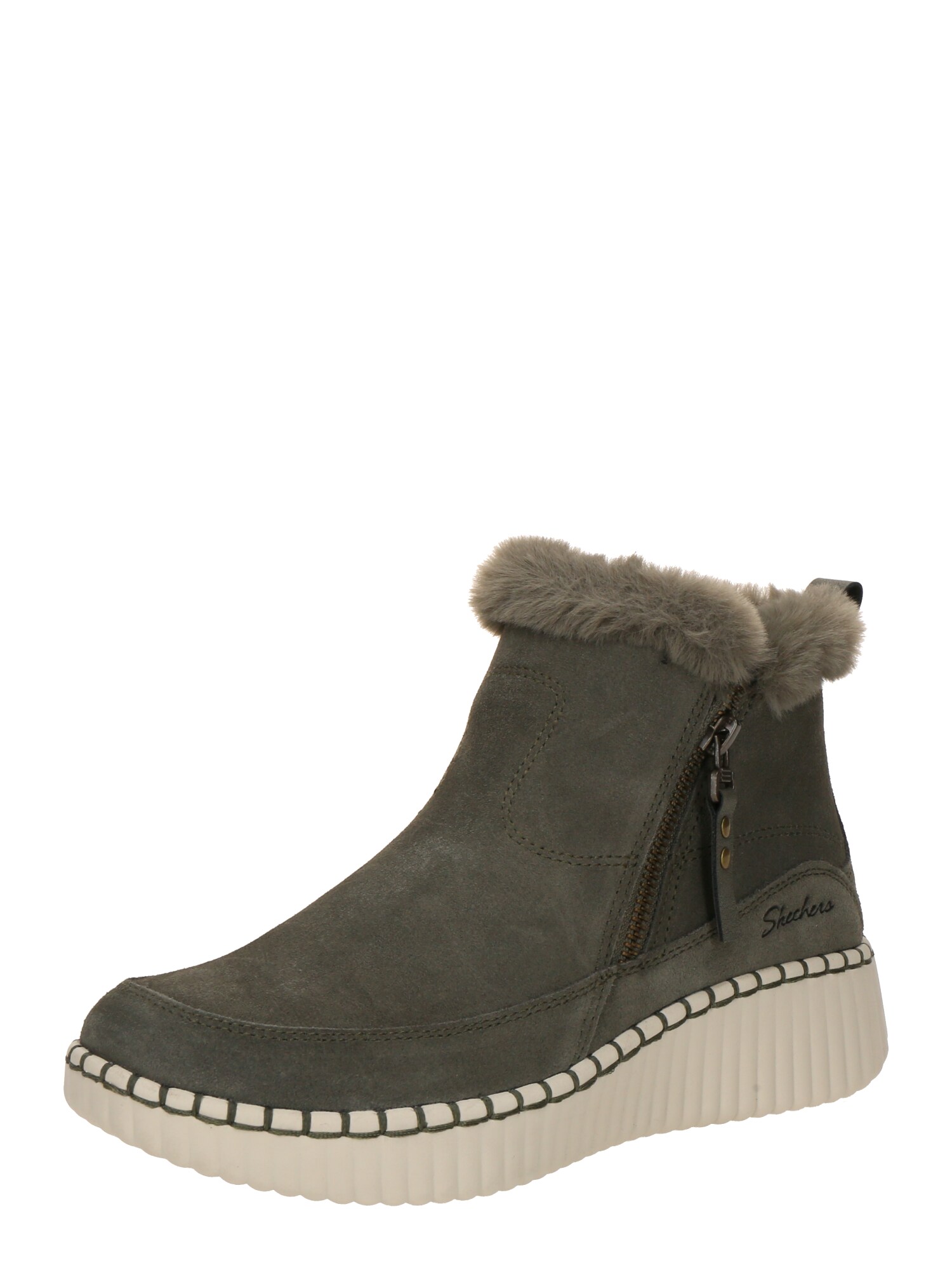 SKECHERS Botine  oliv