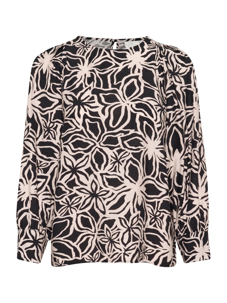 Kaffe Bluse 'Hannah' Damen Größe M rosa / schwarz