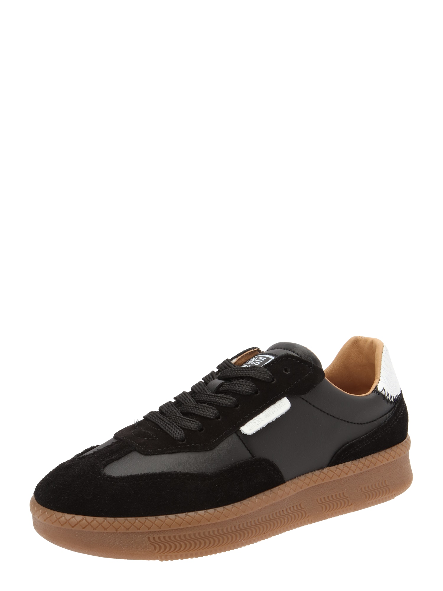STEVE MADDEN Sneaker low Euphoria  negru / alb