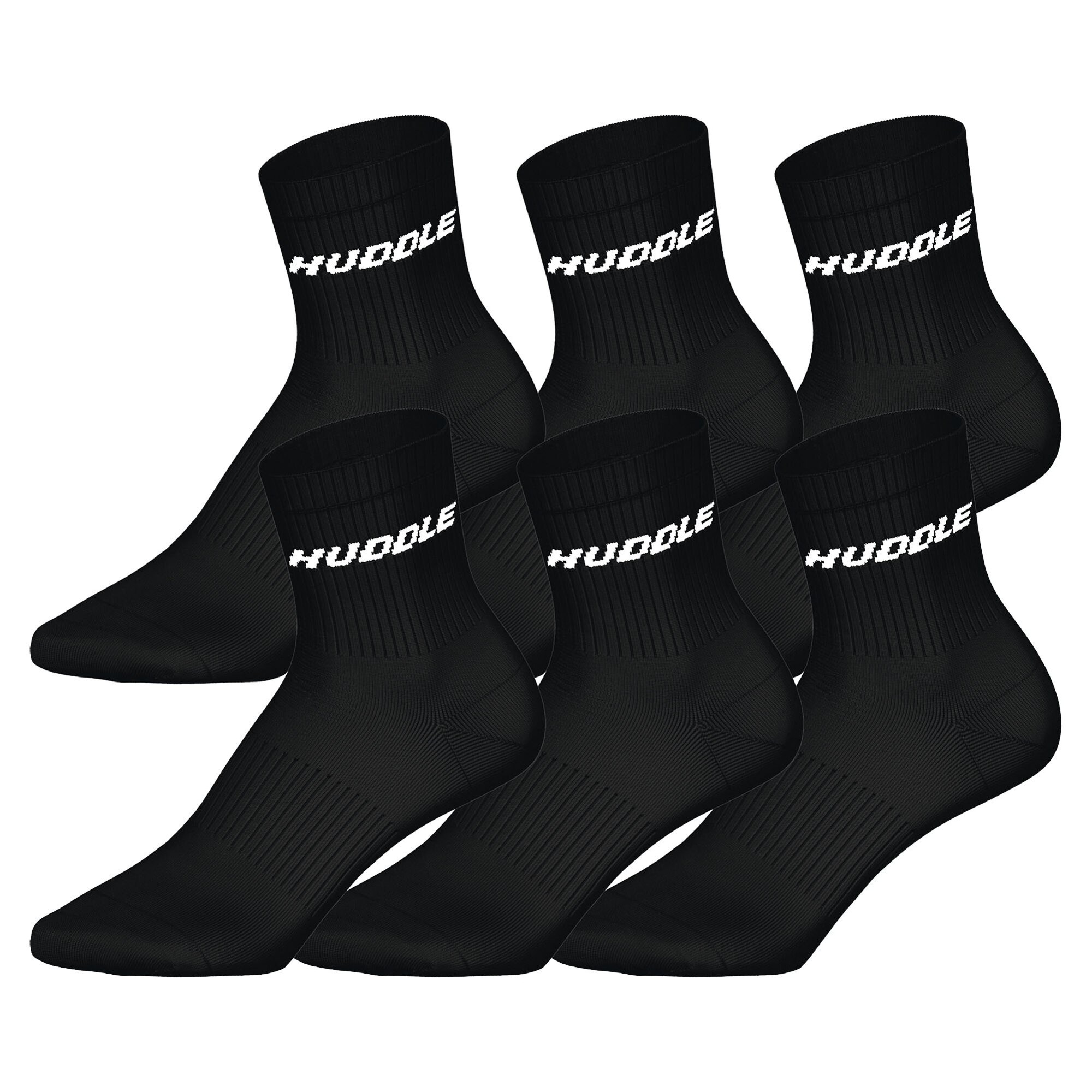 Huddle Calcetines  negro / blanco