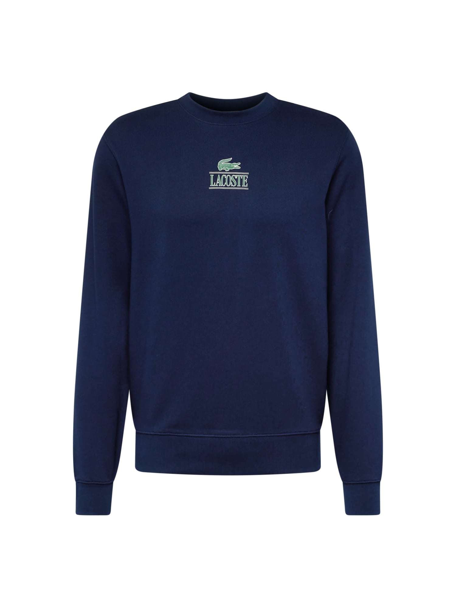 LACOSTE Sweater majica  tamno plava / svijetlozelena / bijela