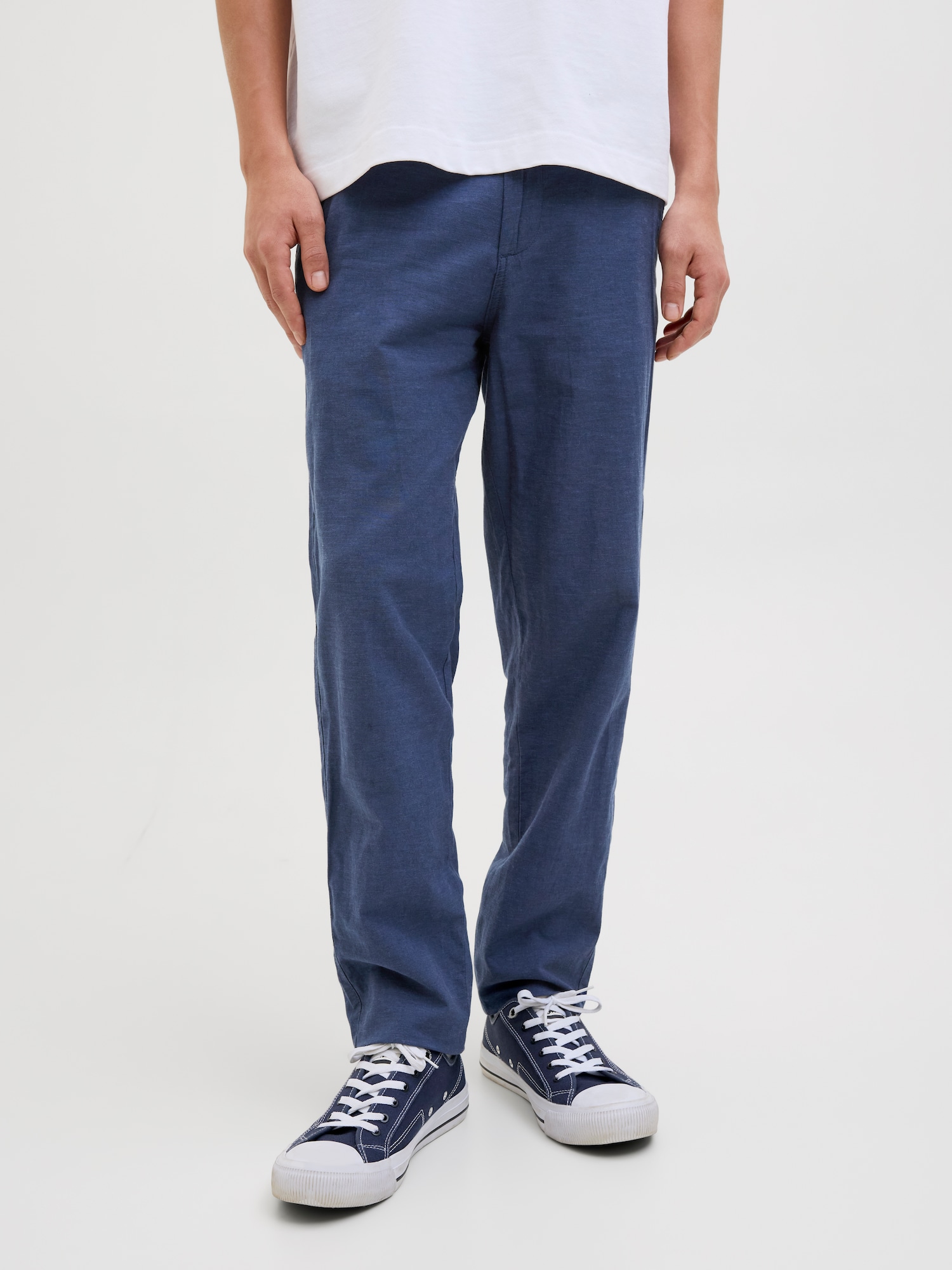 JACK & JONES Chino nohavice 'JPSTAce JJSummer' tmavomodrá (obrázok 3)