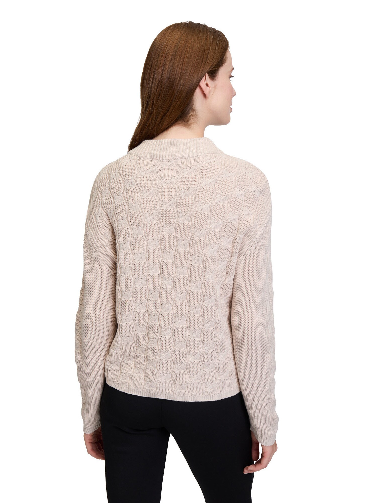 Thumbnail - Grobstrick-Pullover mit Struktur