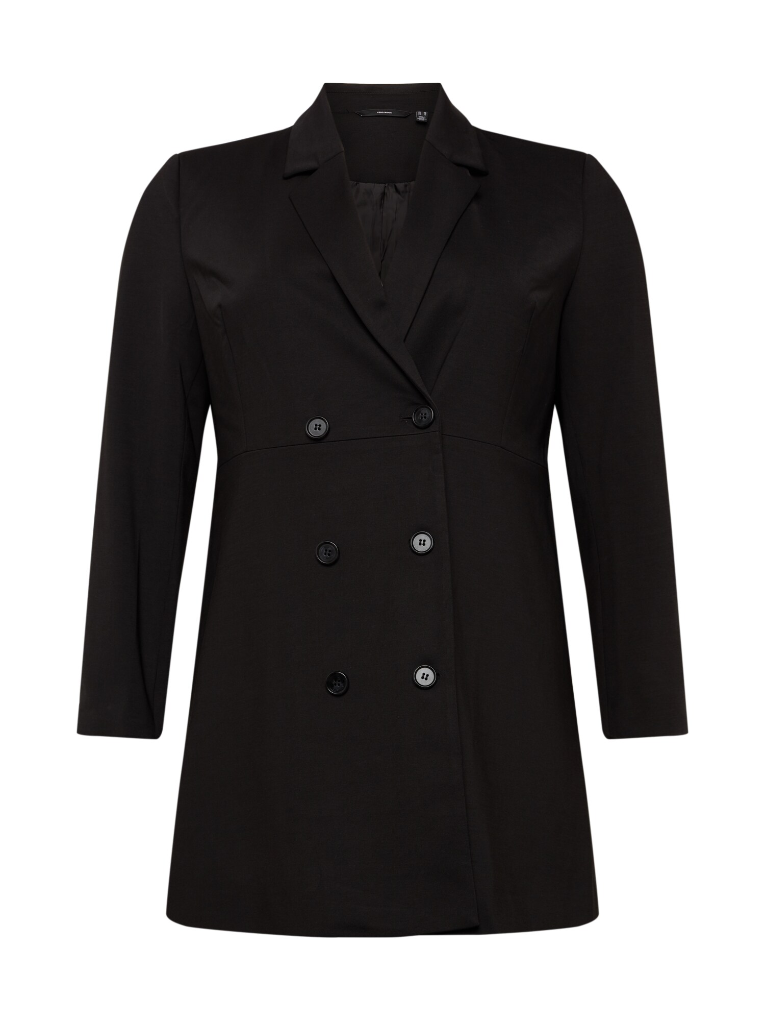 Vero Moda Curve Blazer švarkas 'Novas'  juoda