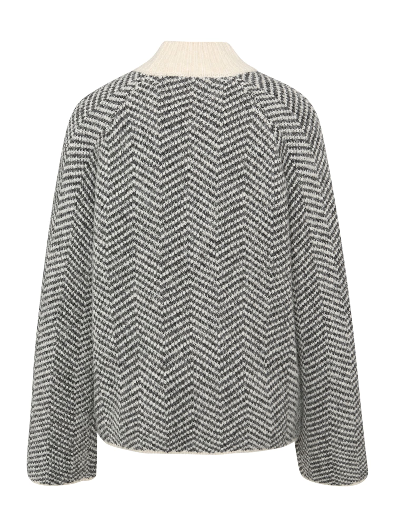 Vero Moda Tall Pulóver 'VMNAOMI'  krém / szürke termék 2. képe