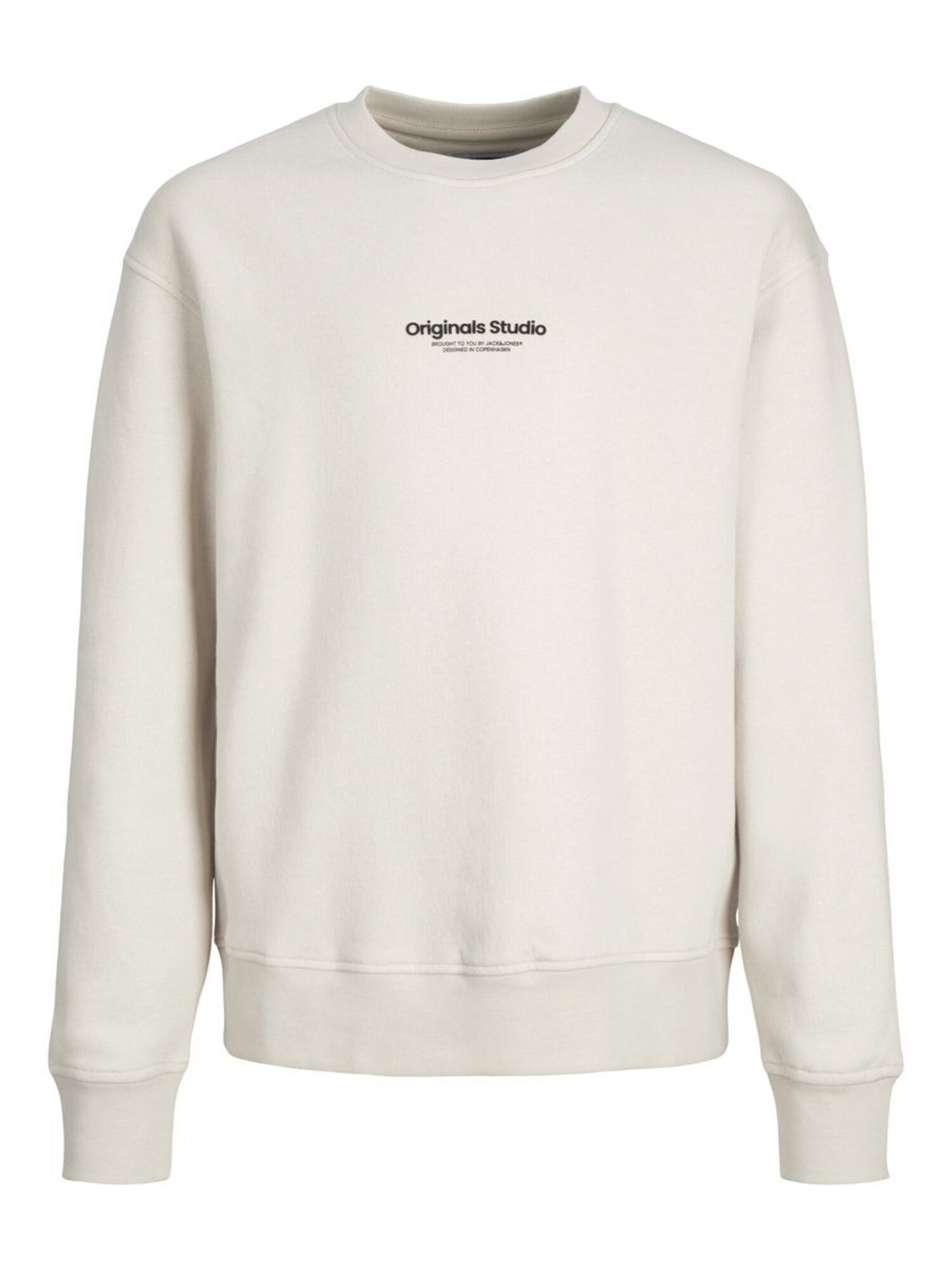 Jack & Jones Junior Mikina 'JORVesterbro'  krémová / čierna