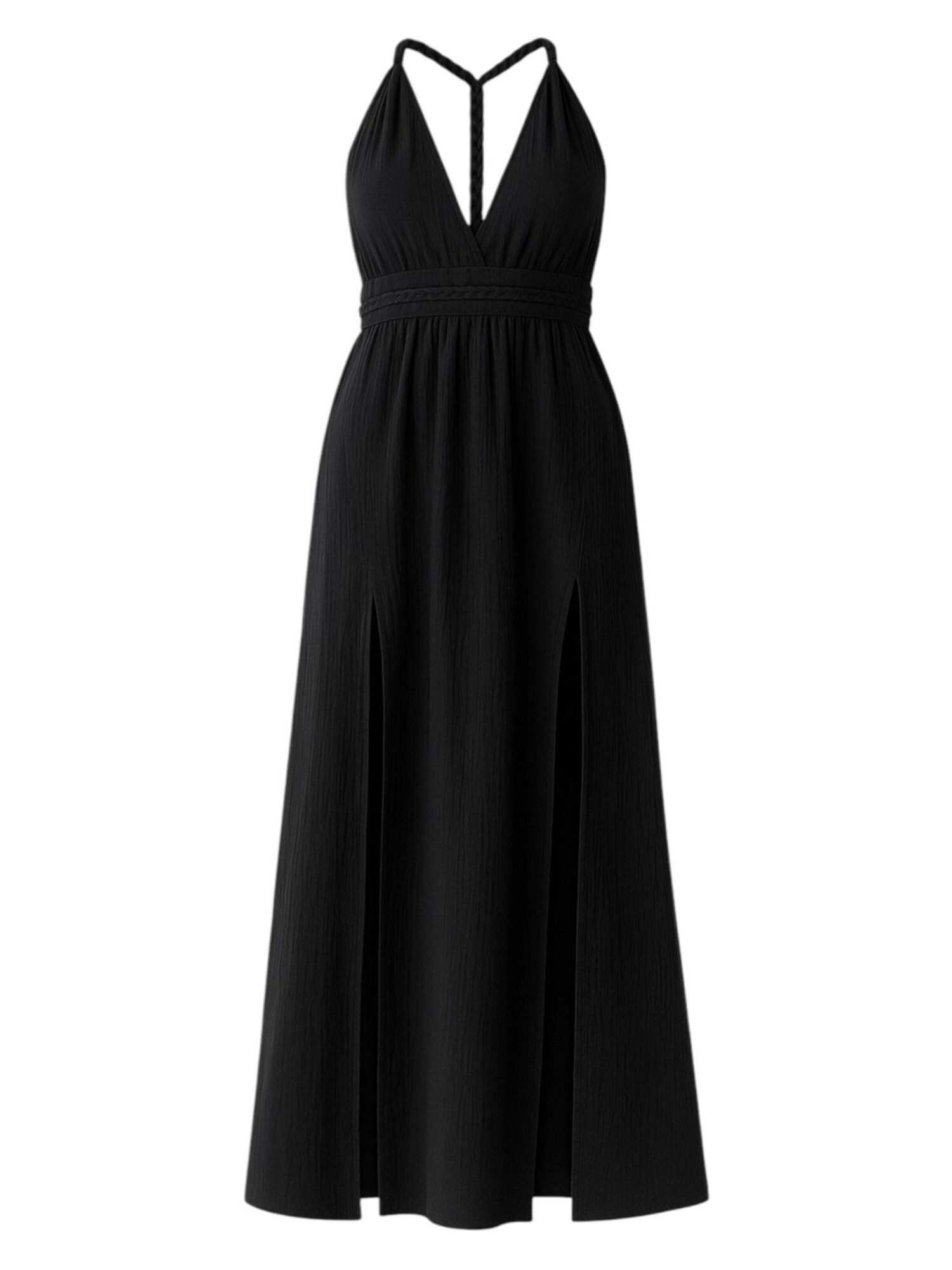 WENOR Vestido 'AURELA-BOHO'  negro