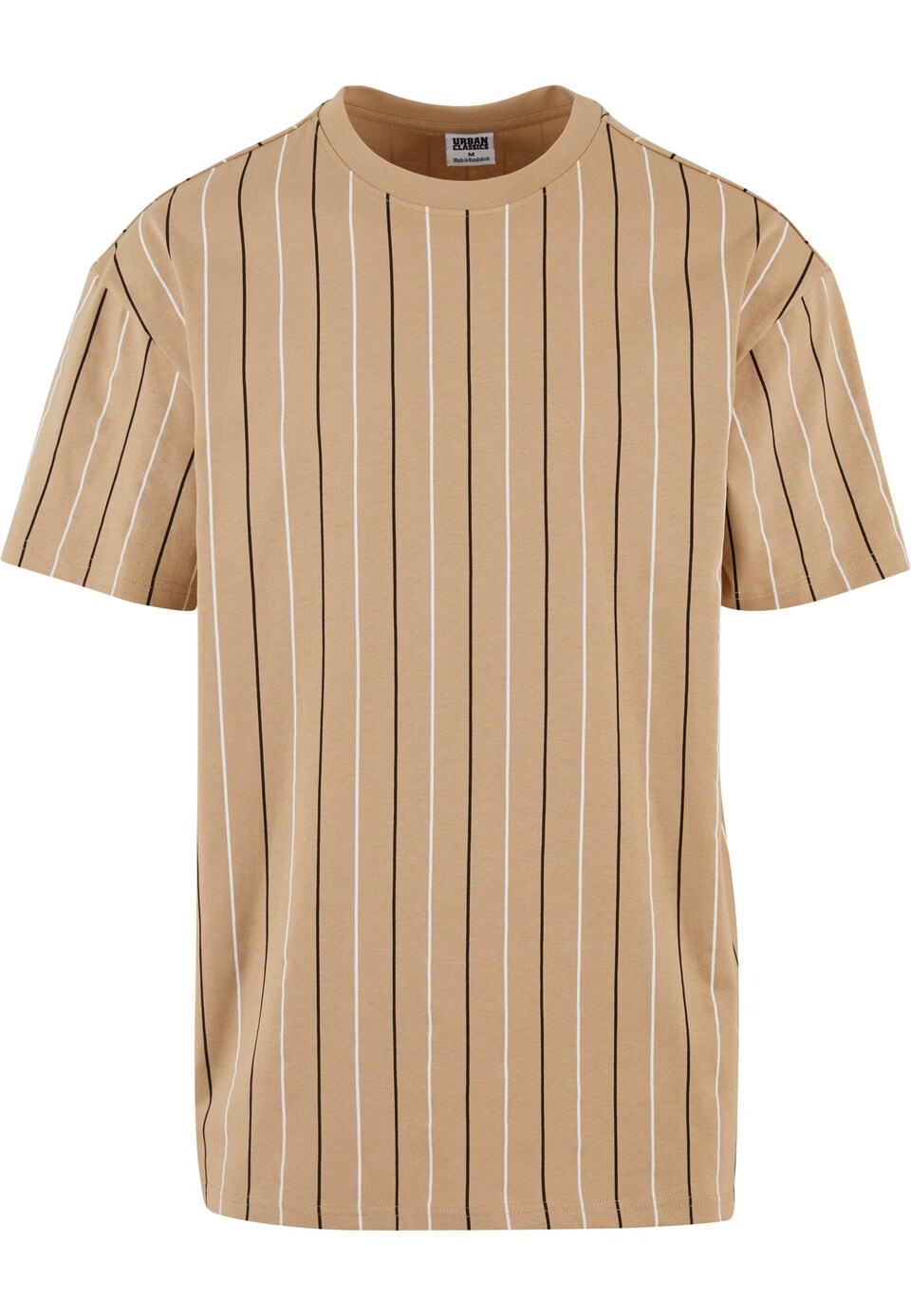 T-shirt beige / svart