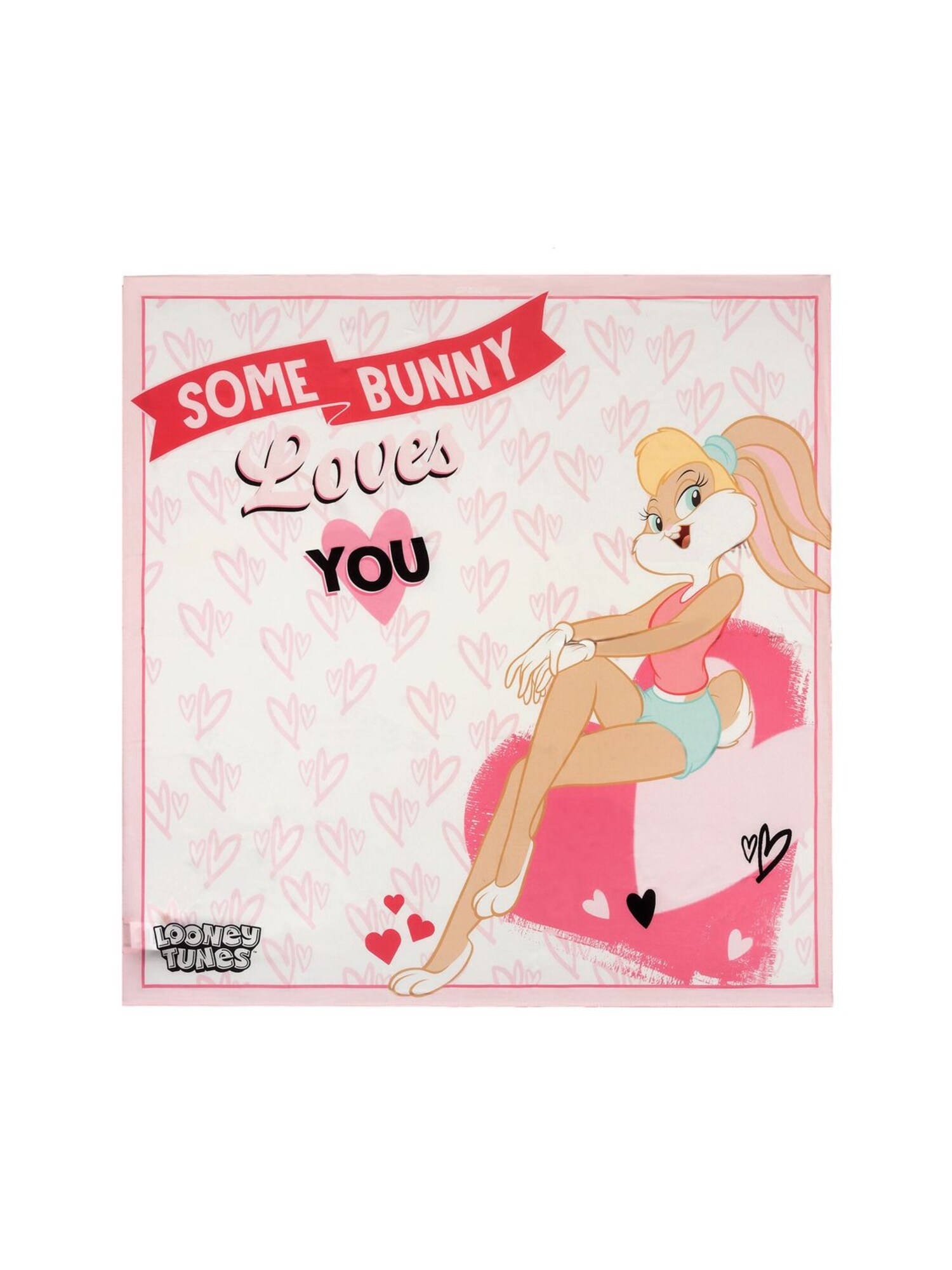 Braccialini Chal 'Foulard Looney Tunes'  blanco
