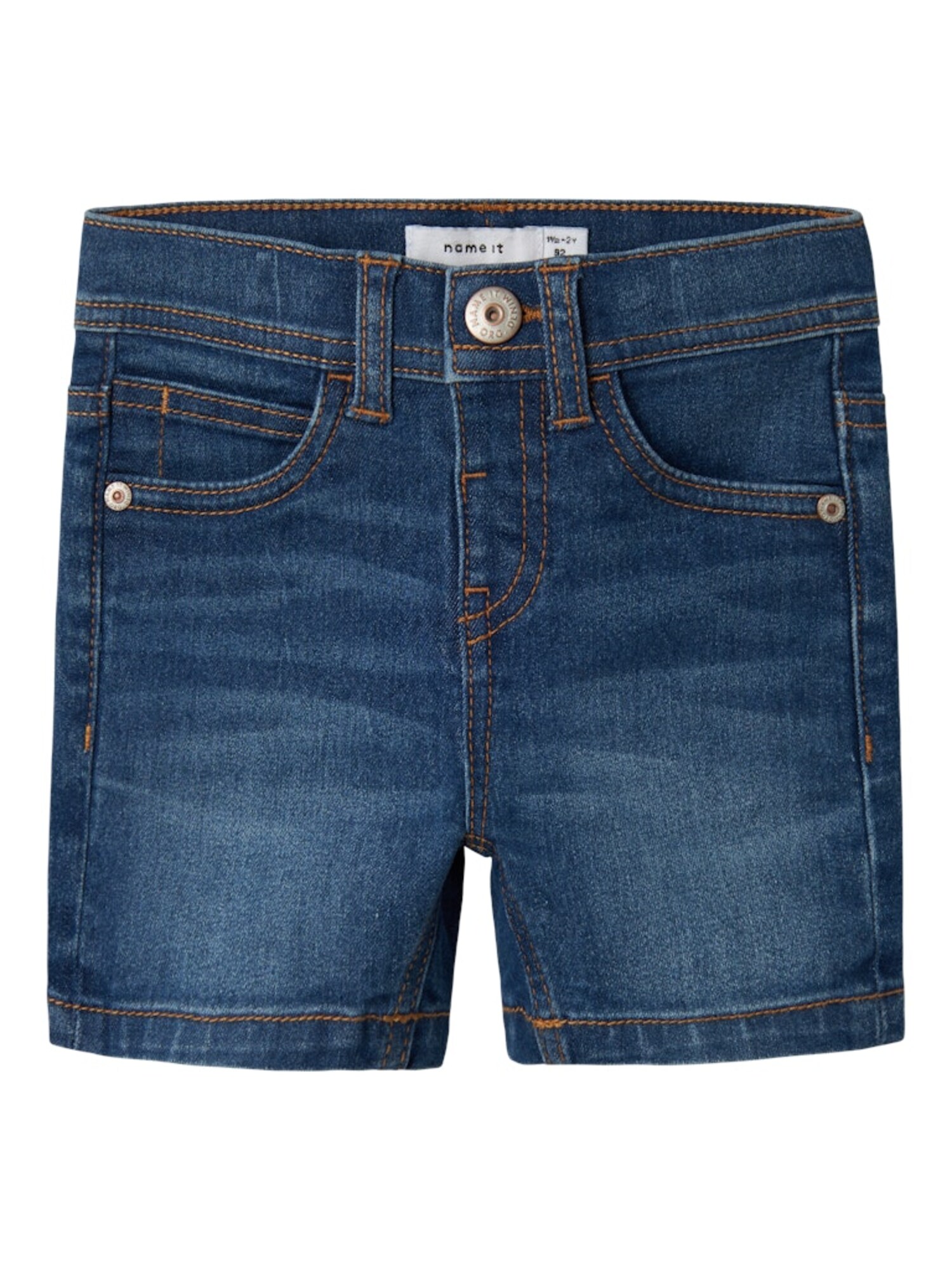 NAME IT Jeans NMMSilas  albastru închis