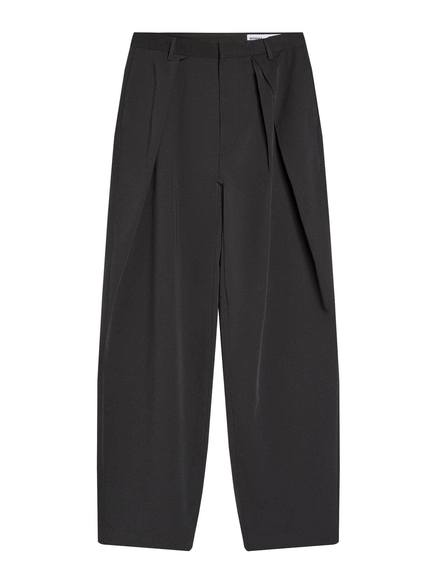 Bershka Pantaloni cutați  gri metalic