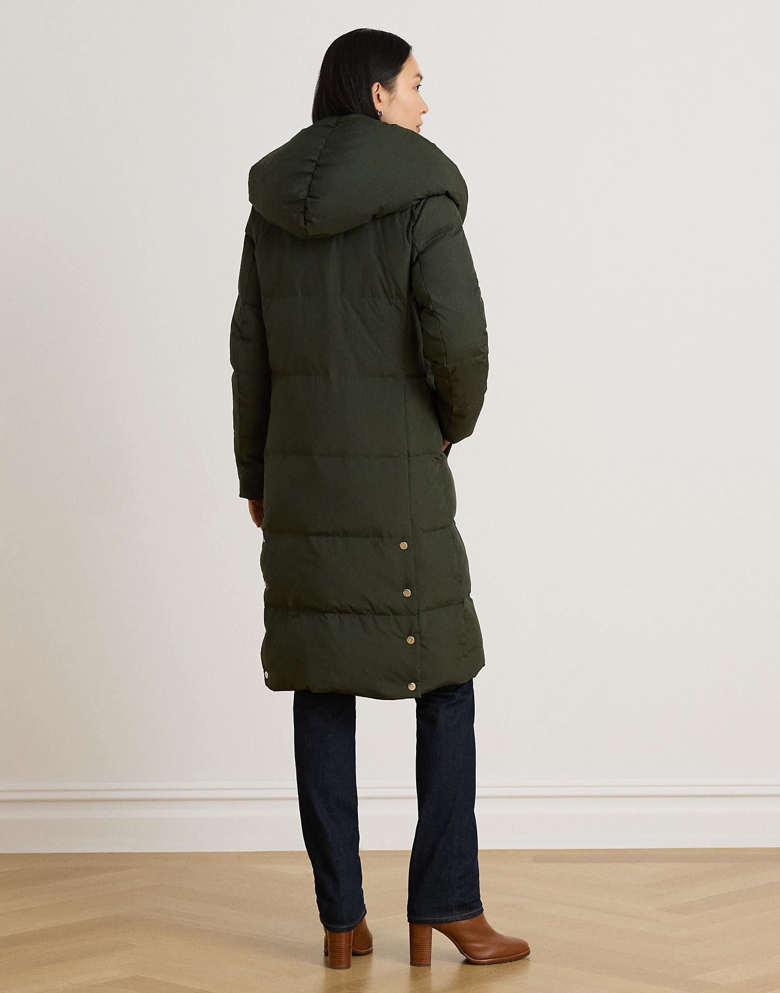 Lauren Ralph Lauren Abrigo de invierno oliva – imagen 3
