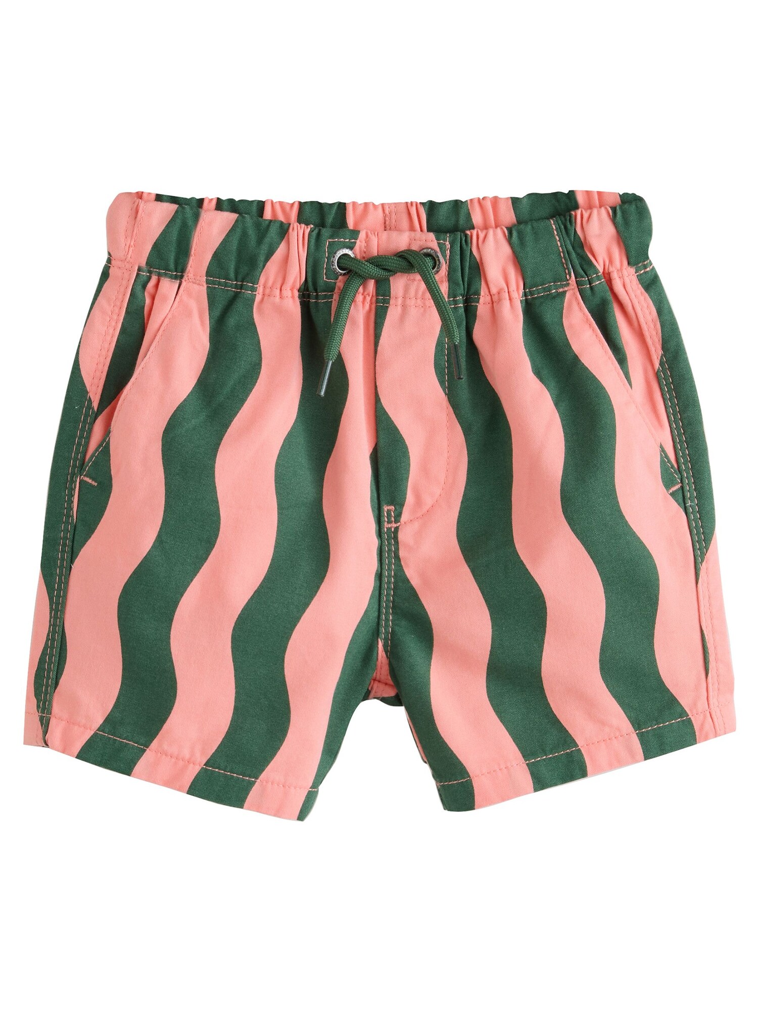 Next Pantaloni  verde / roz