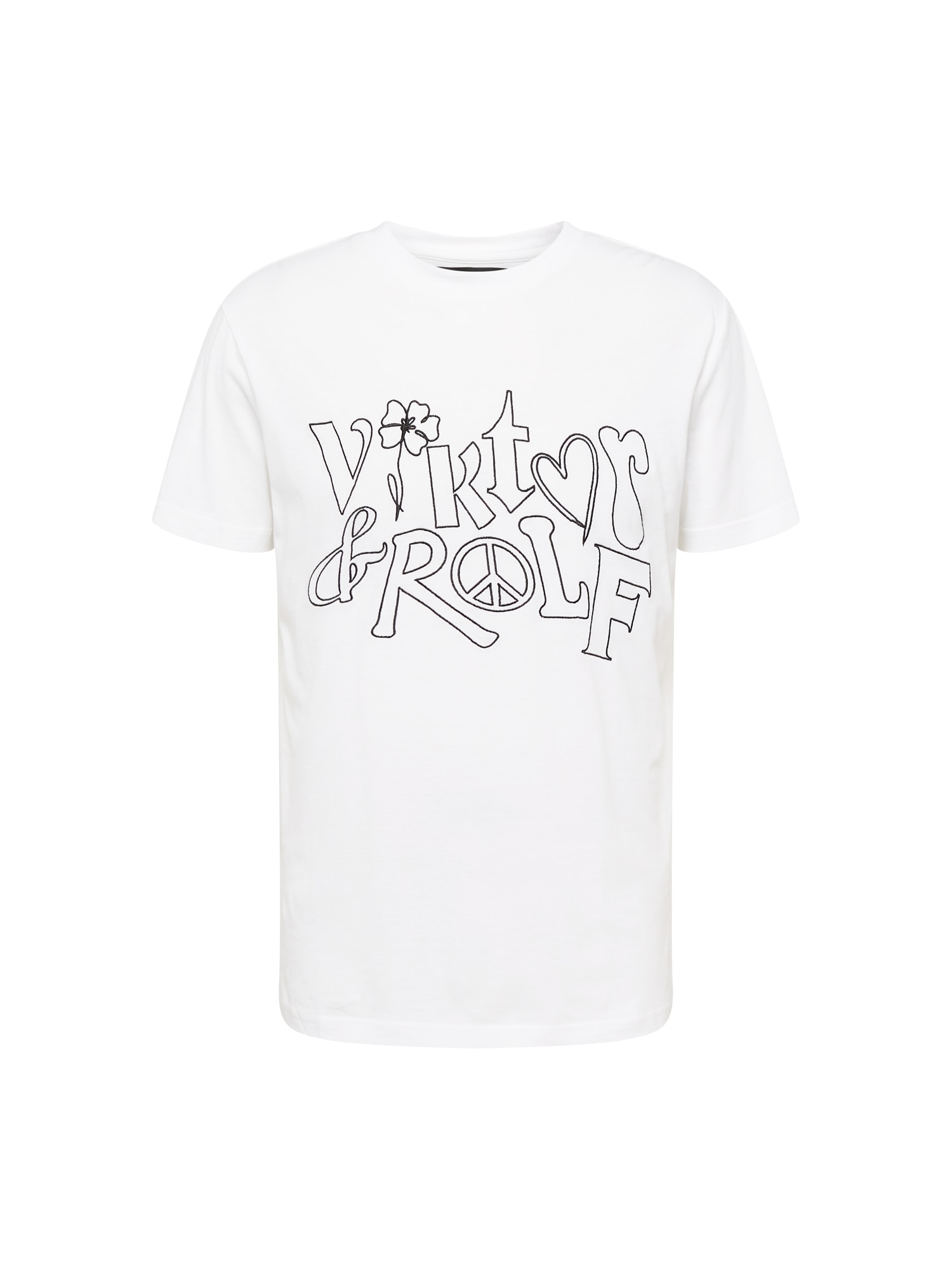 Viktor&Rolf Тениска  черно / бяло
