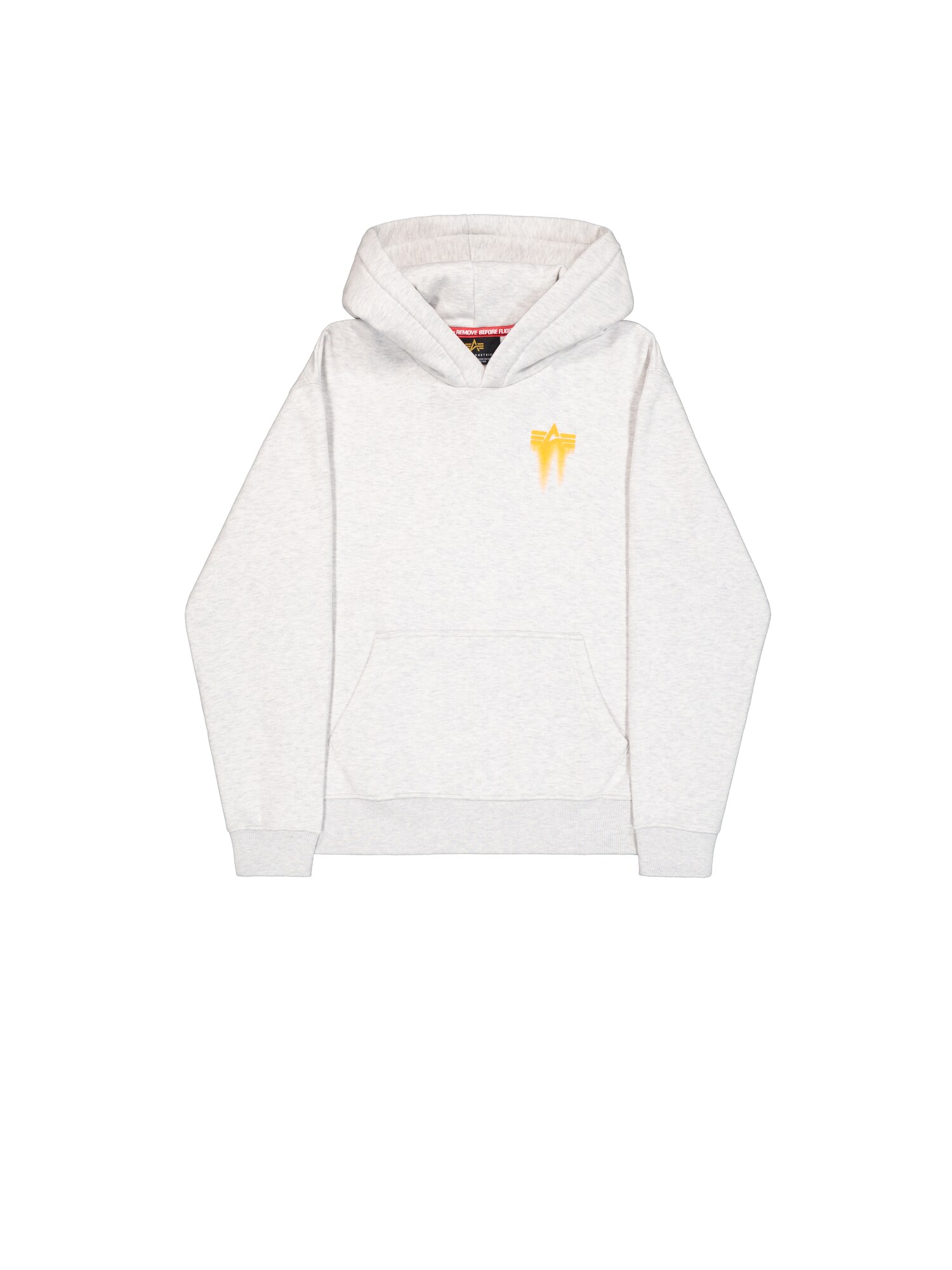 ALPHA INDUSTRIES Mikina  žltá / sivá (obrázok 2)