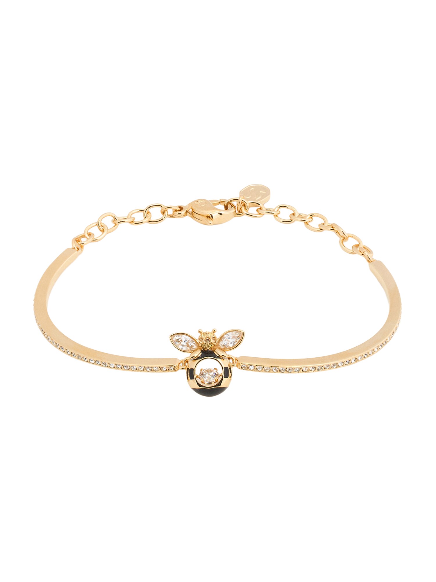 Swarovski Brățară  auriu / negru / alb