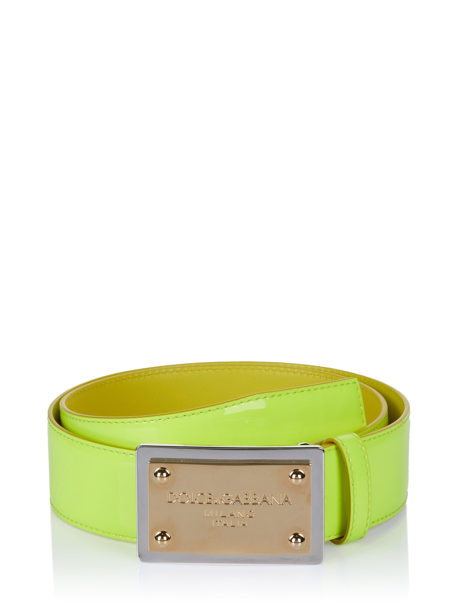DOLCE & GABBANA Cinturón 'Dolce & Gabbana Gürtel' amarillo – imagen 2