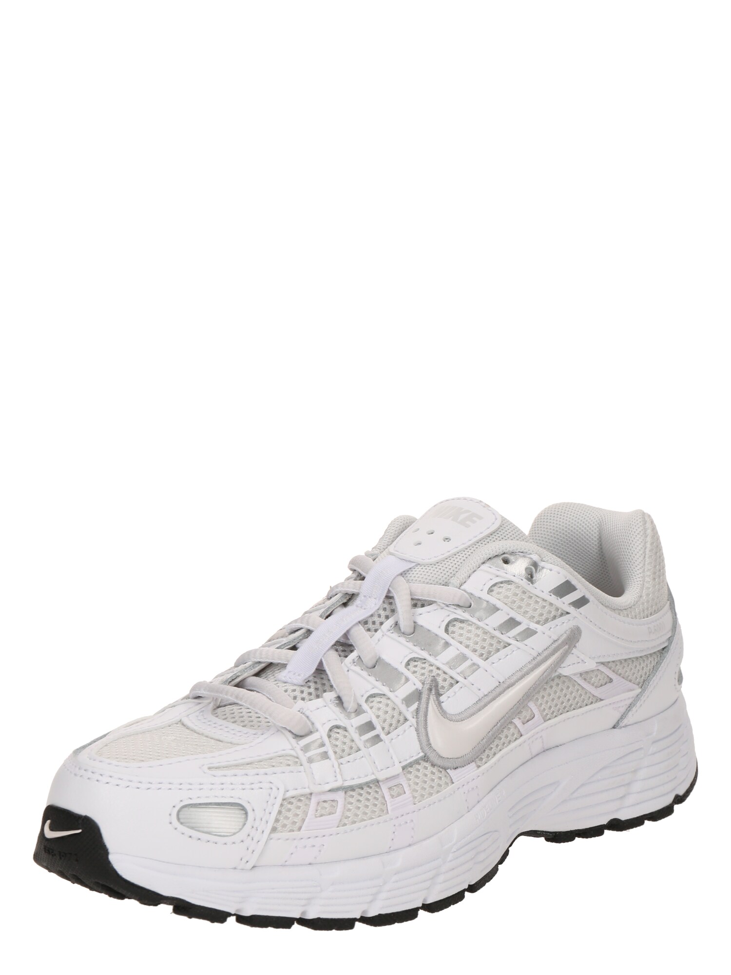 Nike Sportswear Tenisky 'P-6000'  striebornosivá / biela / šedobiela