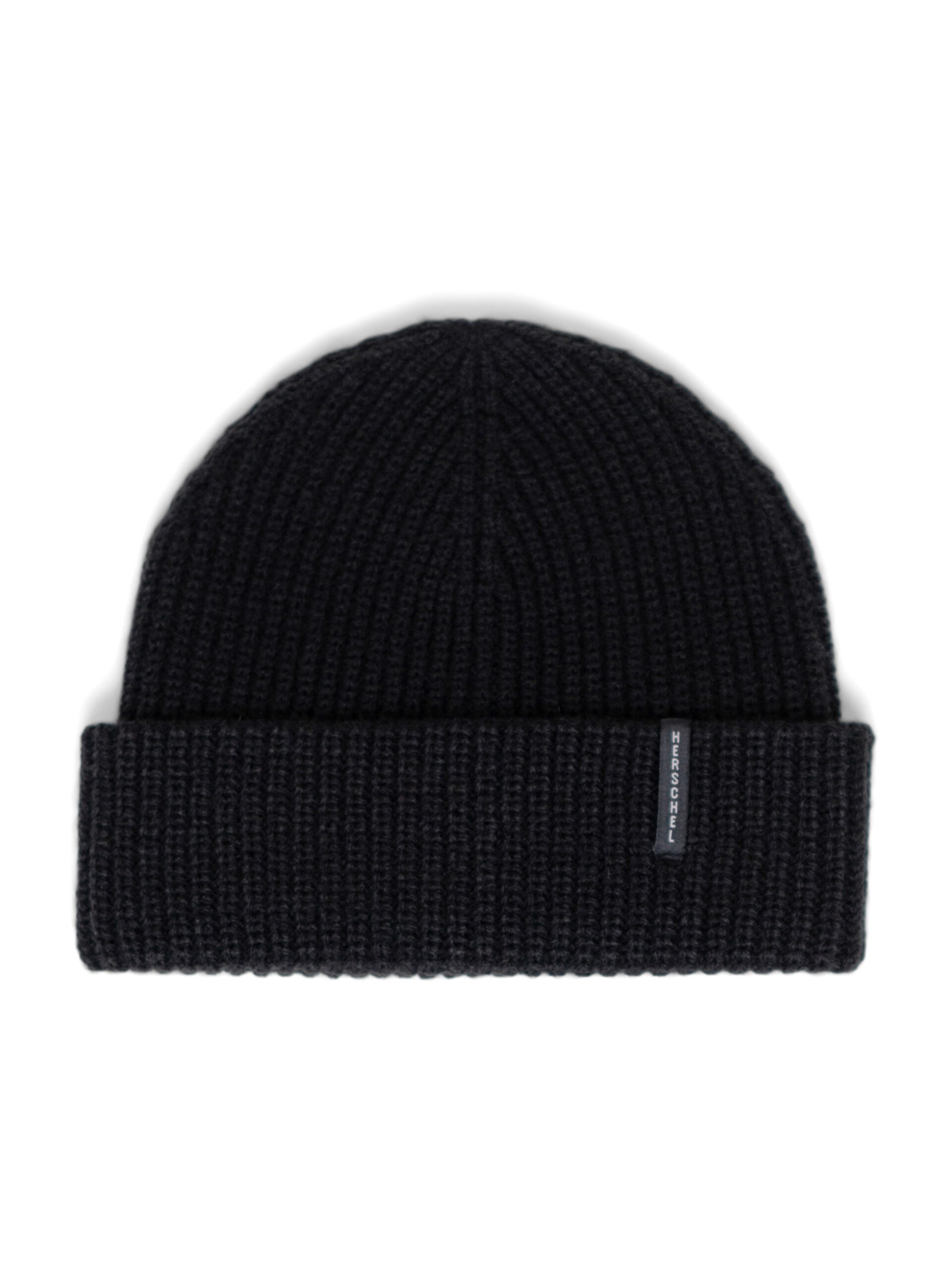 Herschel cuff Beanie Watch Cap Vertical Id Beanie Black Cuff mössor herr – bild 2