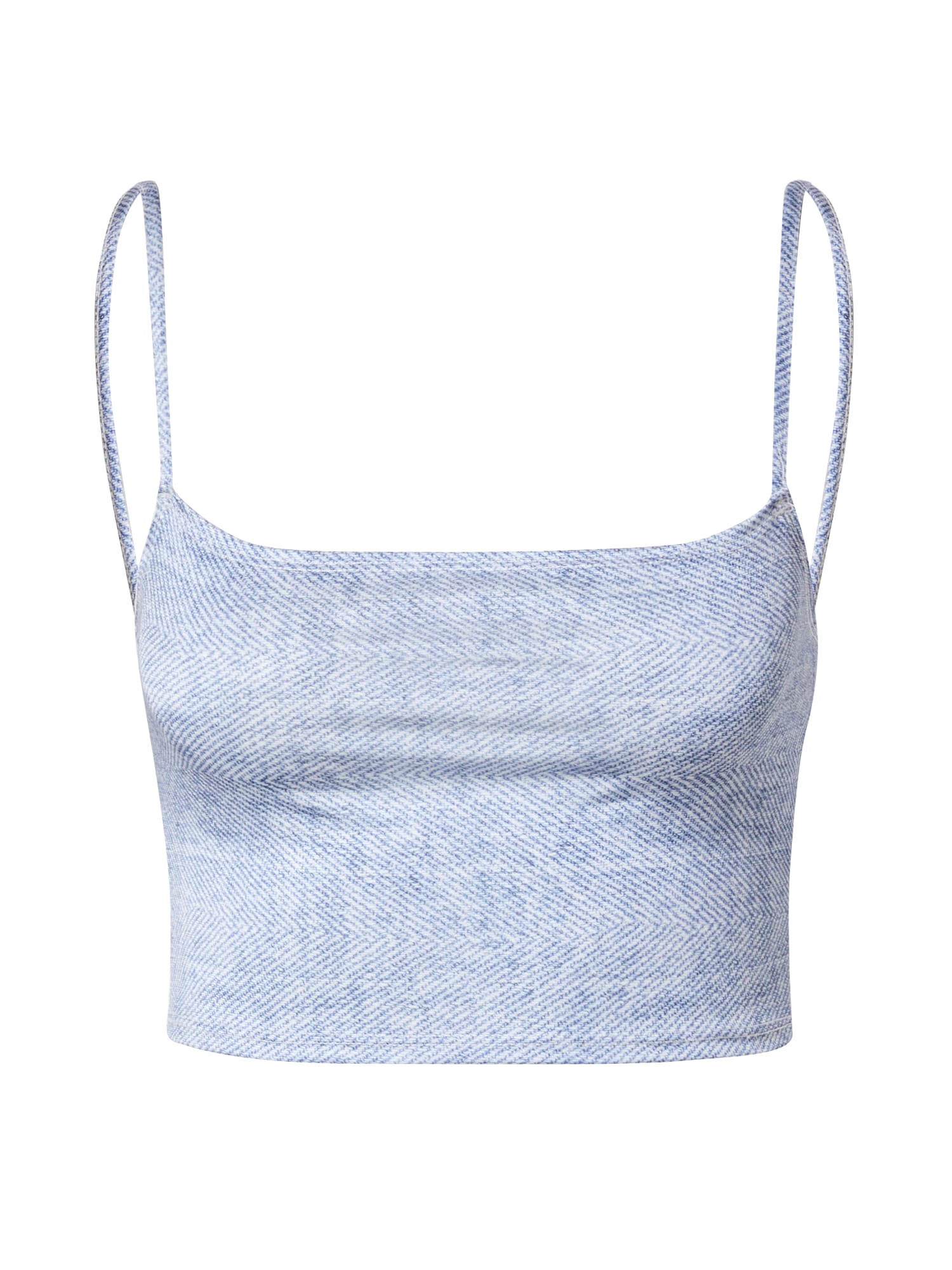 NLY by Nelly Top  bleumarin / alb