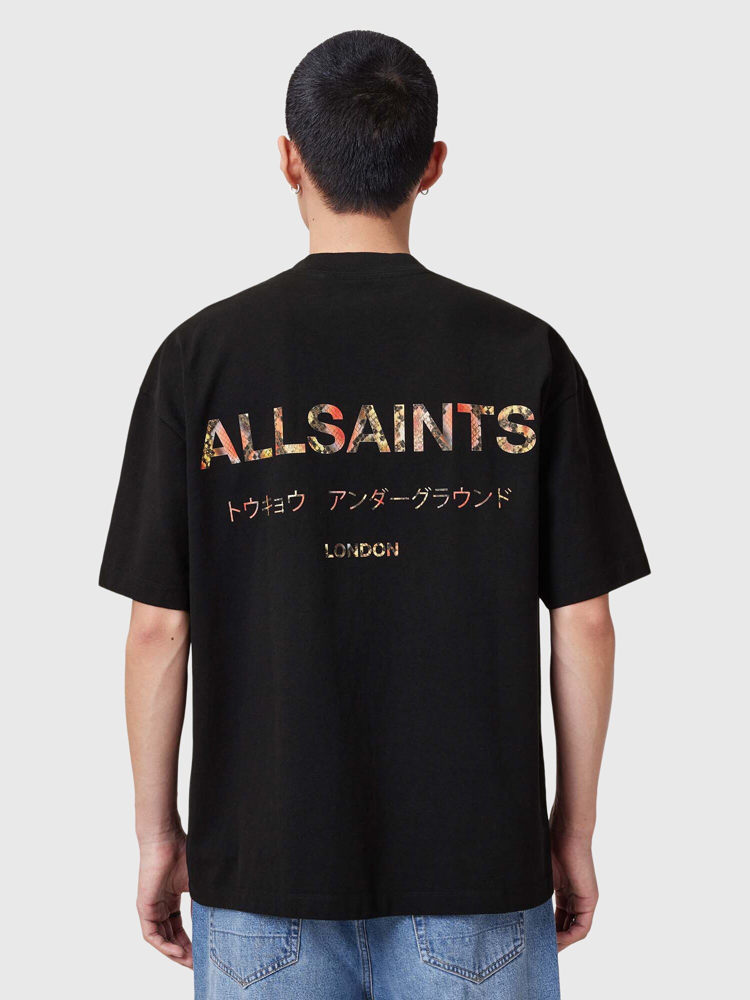 AllSaints Tričko 'Underground' čierna (obrázok 4)
